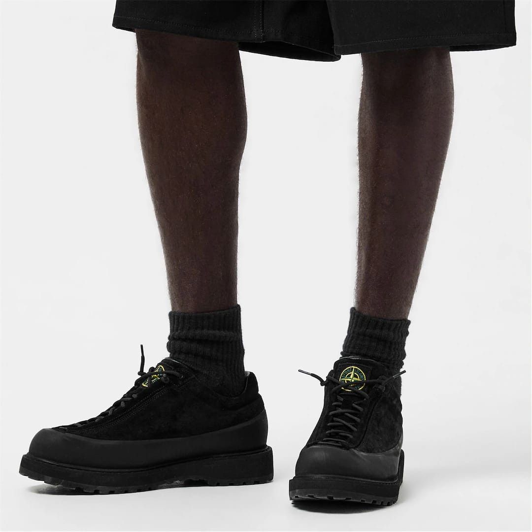 Stone Island o1g2r1mq0526 Diemme Low Top Sneakers in Black Size US 12 / EU 45 - 3 Thumbnail