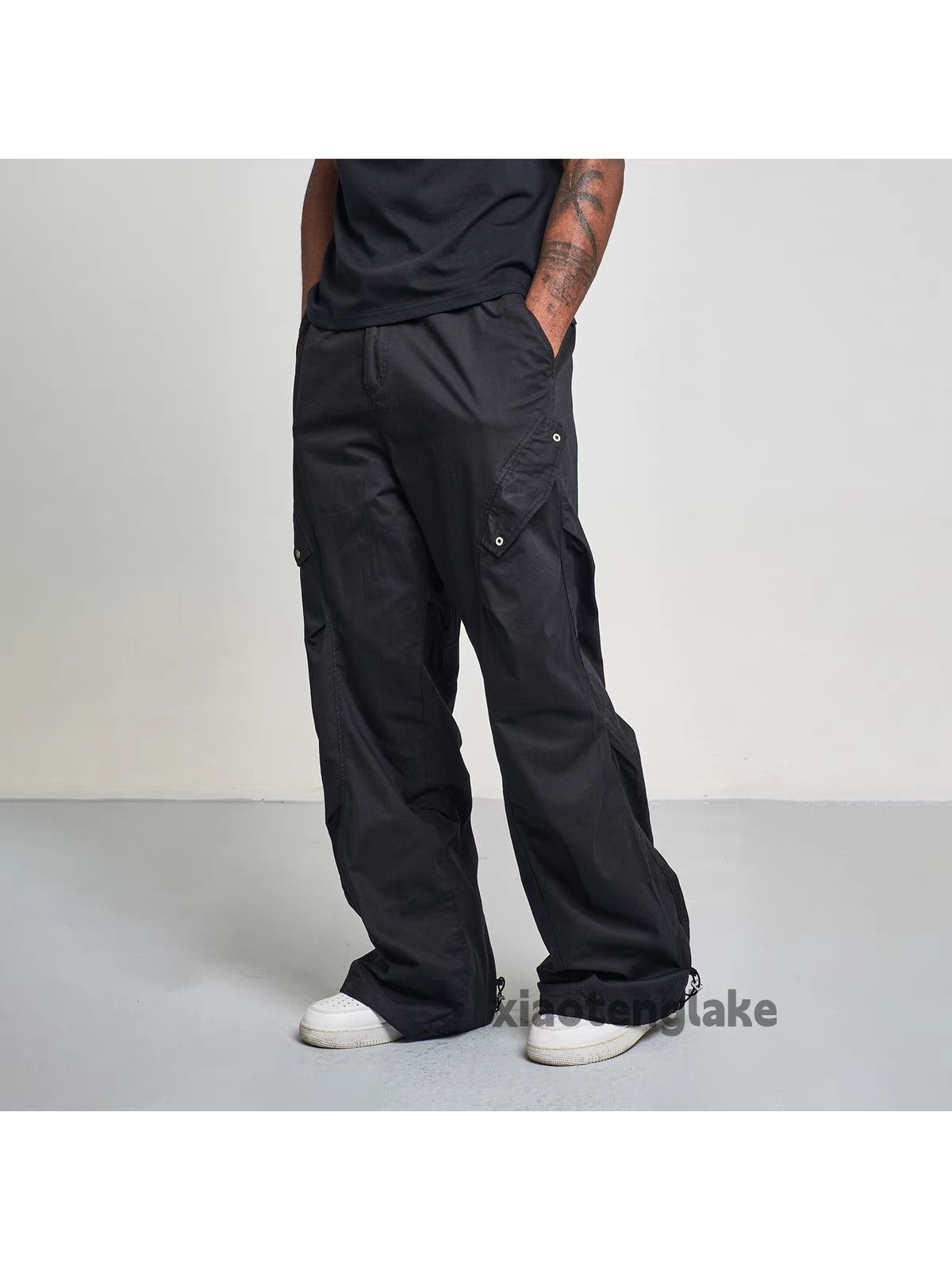 Designer × Vintage urban outdoor sports loose baggy military cargo pants Size US 34 / EU 50 - 3 Thumbnail
