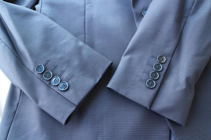 Paoloni Paoloni Navy 2-Piece Set - Blazer & Waistcoat Size 52 Size 52R - 5 Thumbnail