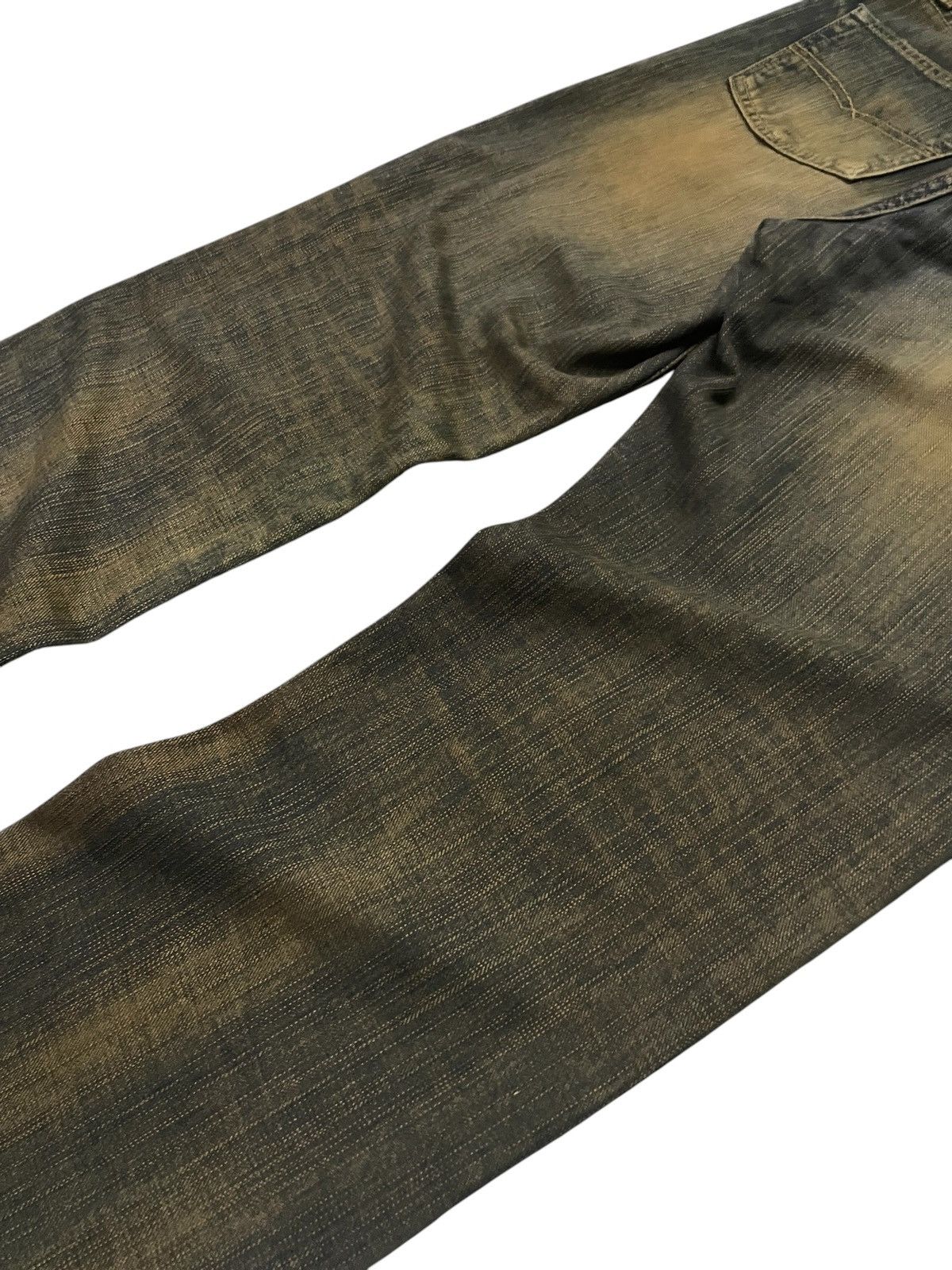 Hysteric Glamour × If Six Was Nine × Le Grande Bleu (L.G.B.) GLHEART Japan Studded Mud Wash Loose Jeans Size US 30 / EU 46 - 16 Thumbnail