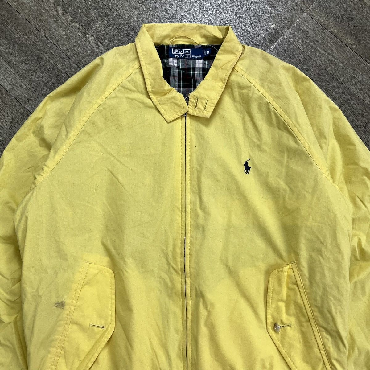 Polo Ralph Lauren Vintage Polo Ralph Lauren Plaid Tartan Harrington Jacket Size US M / EU 48-50 / 2 - 4 Thumbnail