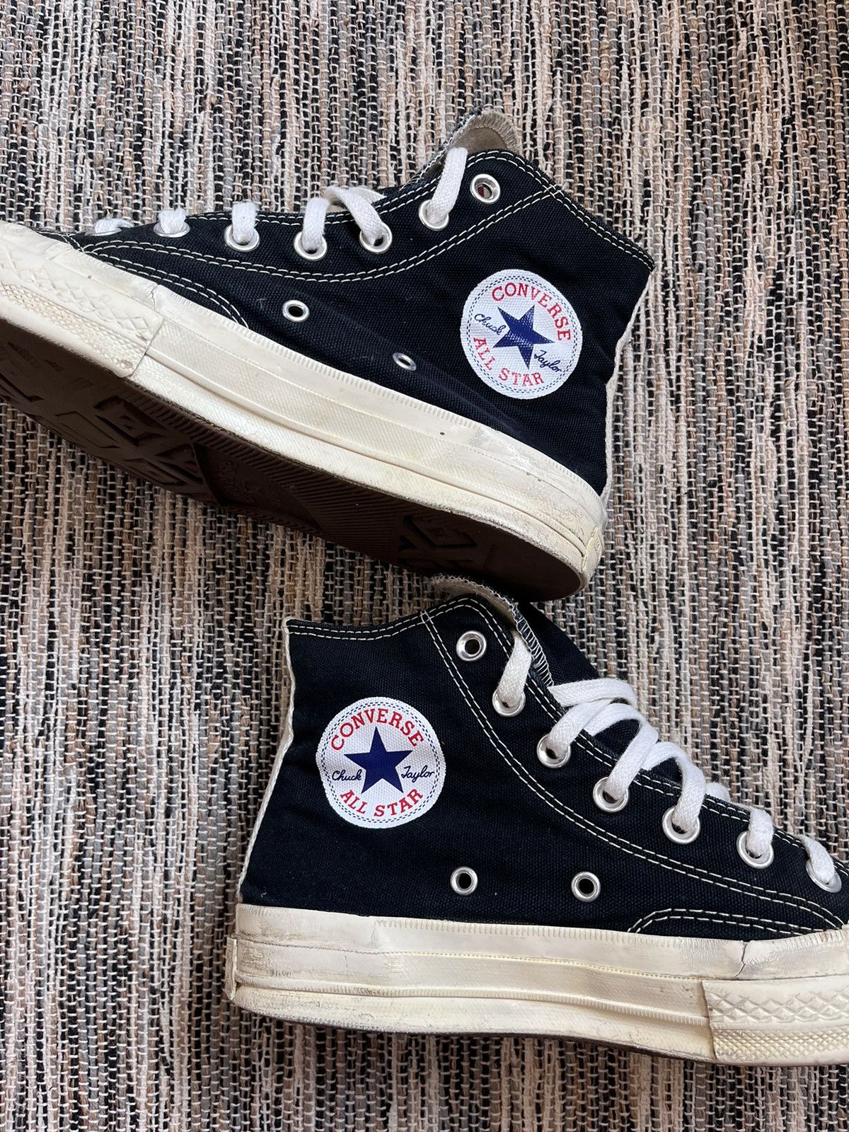 Comme des Garcons Converse Com de Garson high sneakers Converse Chuck Taylor Size US 7 / IT 37 - 8 Thumbnail