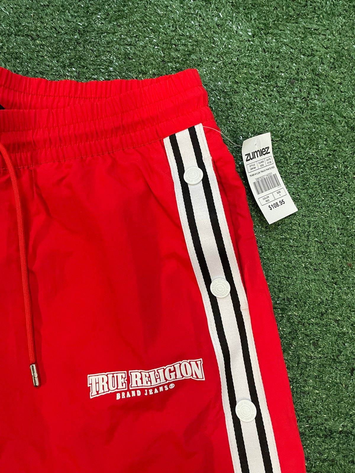 True Religion True Religion Red Track Pants Size US 30 / EU 46 - 3 Thumbnail