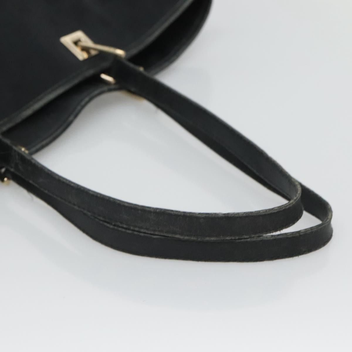 Gucci GUCCI GG Canvas Tote Bag Black Gold 002 1098 002 1098 Size ONE SIZE - 7 Thumbnail