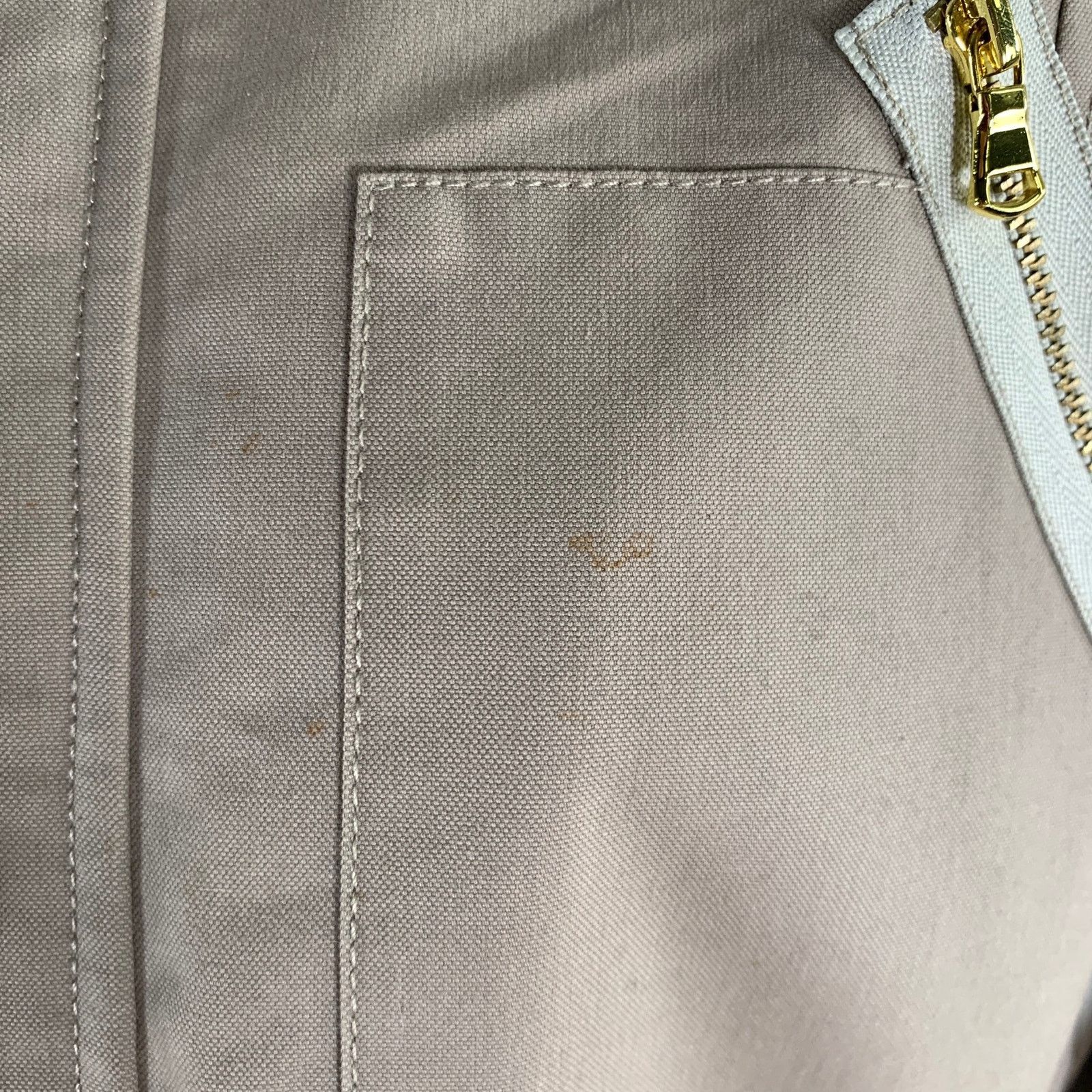 Adam Lippes ADAM LIPPES Size 6 Khaki Cotton Blend Military Jacket Size US XXL / EU 58 / 5 - 5 Thumbnail