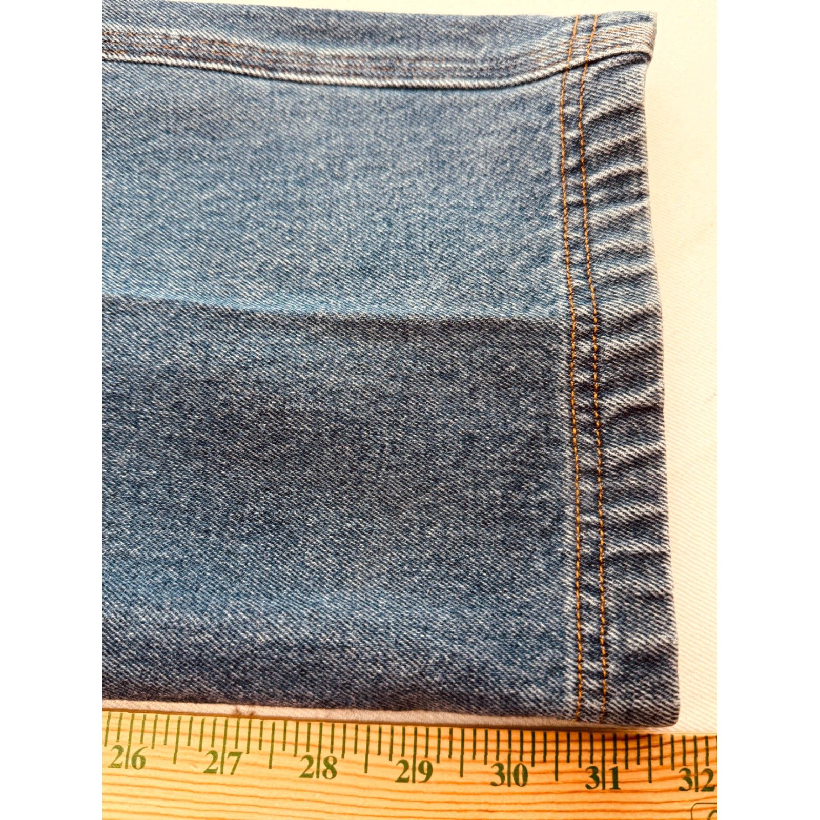 Denime Duluth Fire Hose 3237 Denim Jeans 37x32 Mens 100% Cotton Blue Straight Relaxed Pocket Jeans Mens Size US 37 - 8 Thumbnail