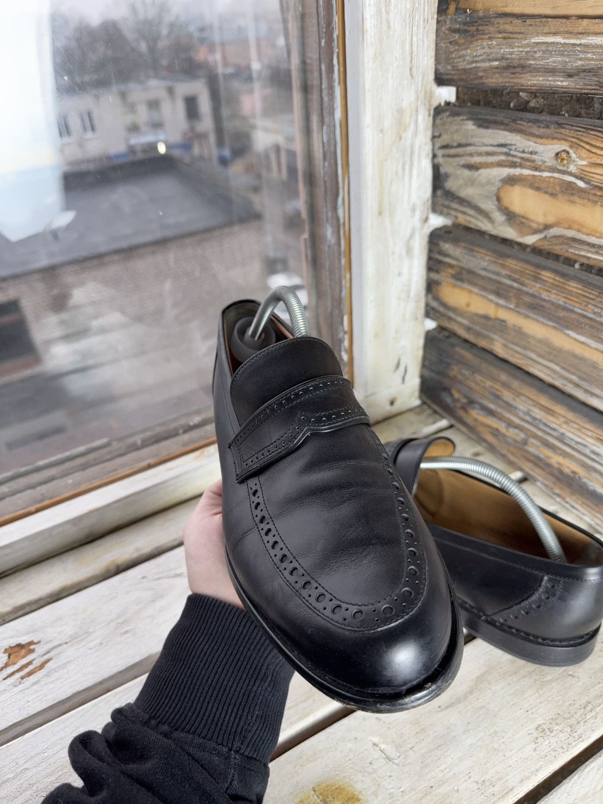 Bally Luxury Bally Goodyear Welt Penny Loafers Black Men’s US 11 Size US 11 / EU 44 - 2 Thumbnail