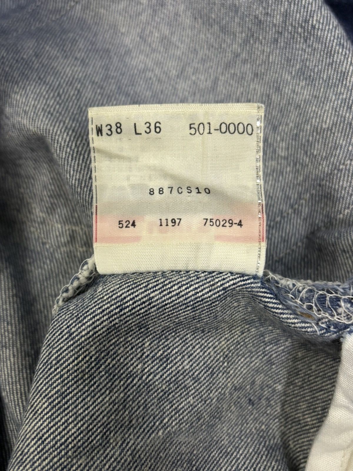 Levi's Vintage 90s Levis 501XX Button Fly Mud Wash Loose Fit Jeans Size US 37 - 21 Thumbnail