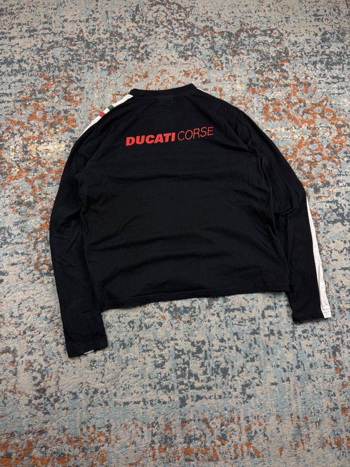 Ducati Vintage Y2K Ducati corse racing style boxy long sleeve tee Size US M / EU 48-50 / 2 - 2 Thumbnail