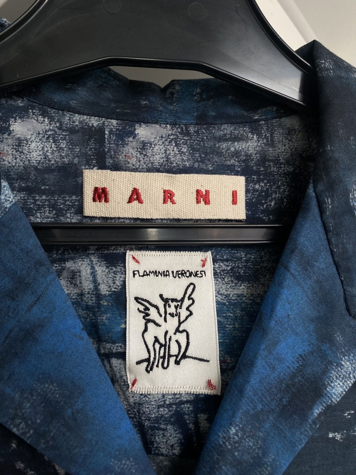 Marni Marni Rainbow Popeline Bowling Shirt Short Sleeve luxury Size US M / EU 48-50 / 2 - 3 Thumbnail