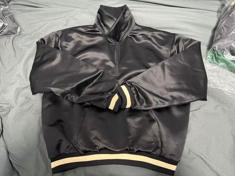 Fear of God Fear Of God 5th Collection 1987 Celtic Satin Half Zip