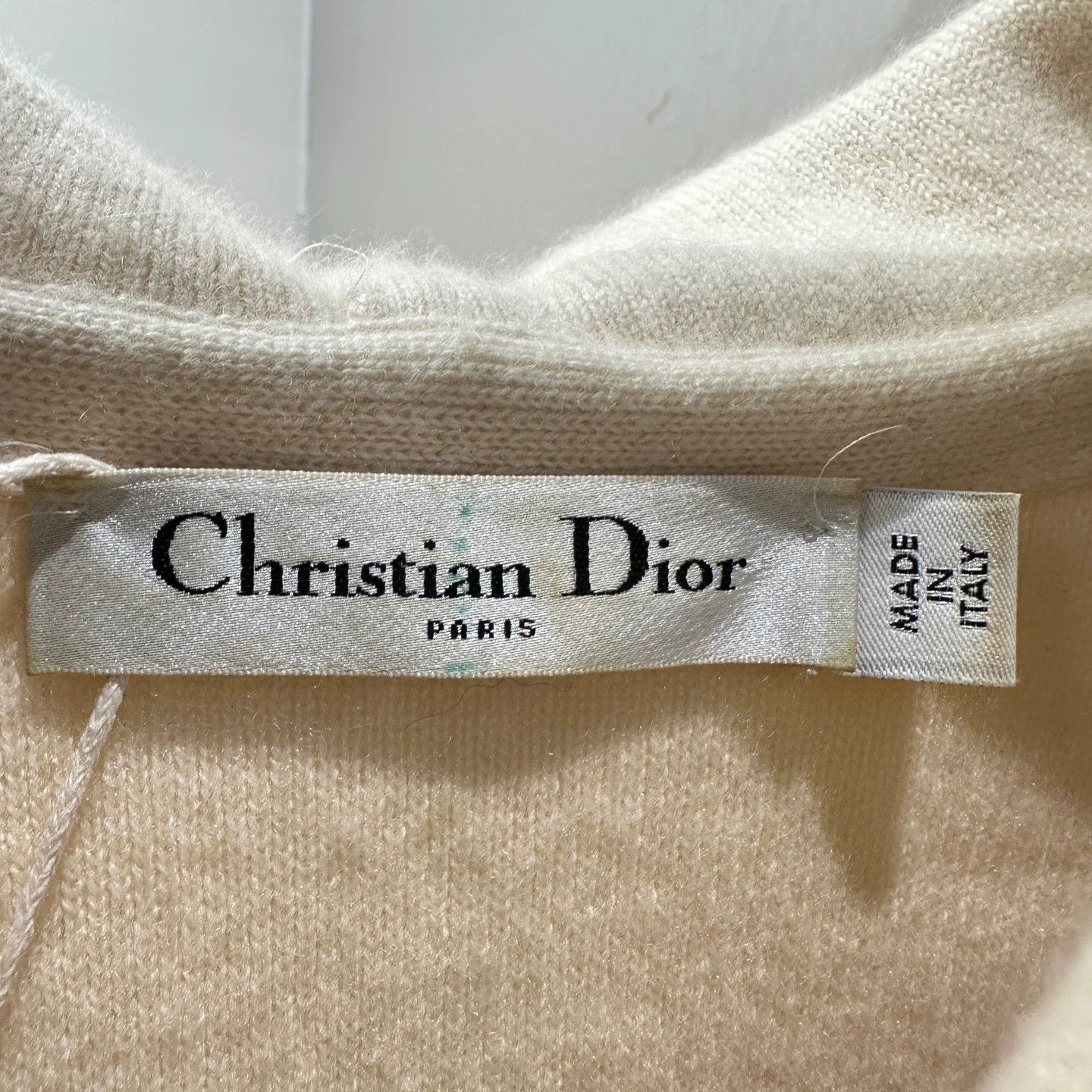 Christian Dior Monsieur Christian Dior may740 Logo Cashmere Zip Jacket 34 Size XS / US 0-2 / IT 36-38 - 3 Thumbnail