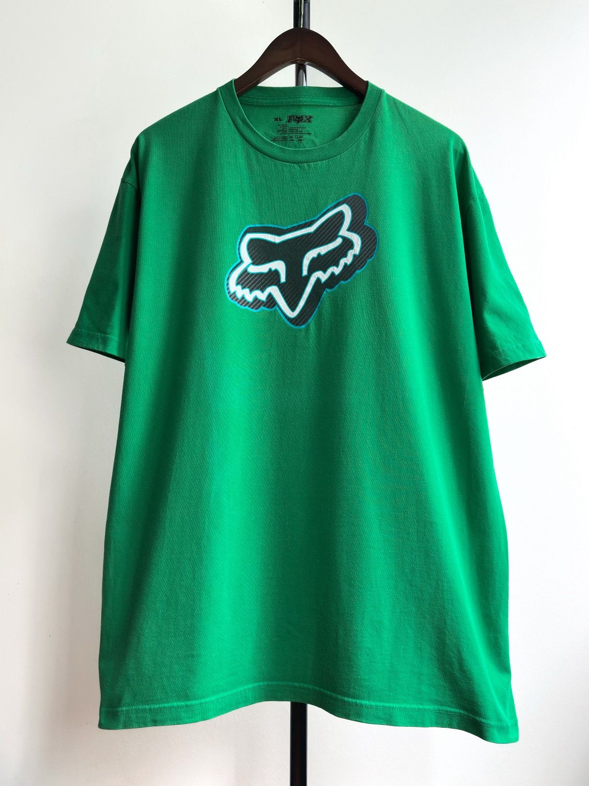 Fox Racing × Vintage VINTAGE Y2K FOX RACING BIG LOGO TEE Size US XL / EU 56 / 4 - 1 Thumbnail