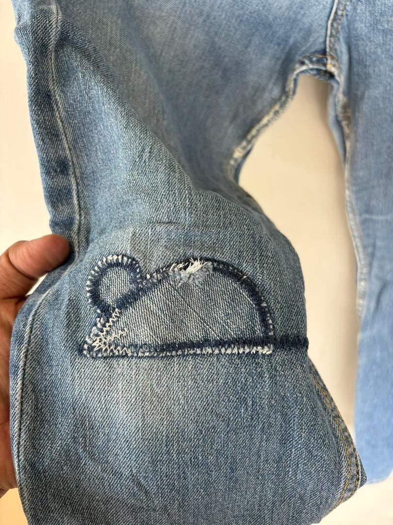 Issey Miyake VTG Issey Miyake Ne Net Denim Pant Cat PatchWork Design Size US 36 / EU 52 - 16 Thumbnail