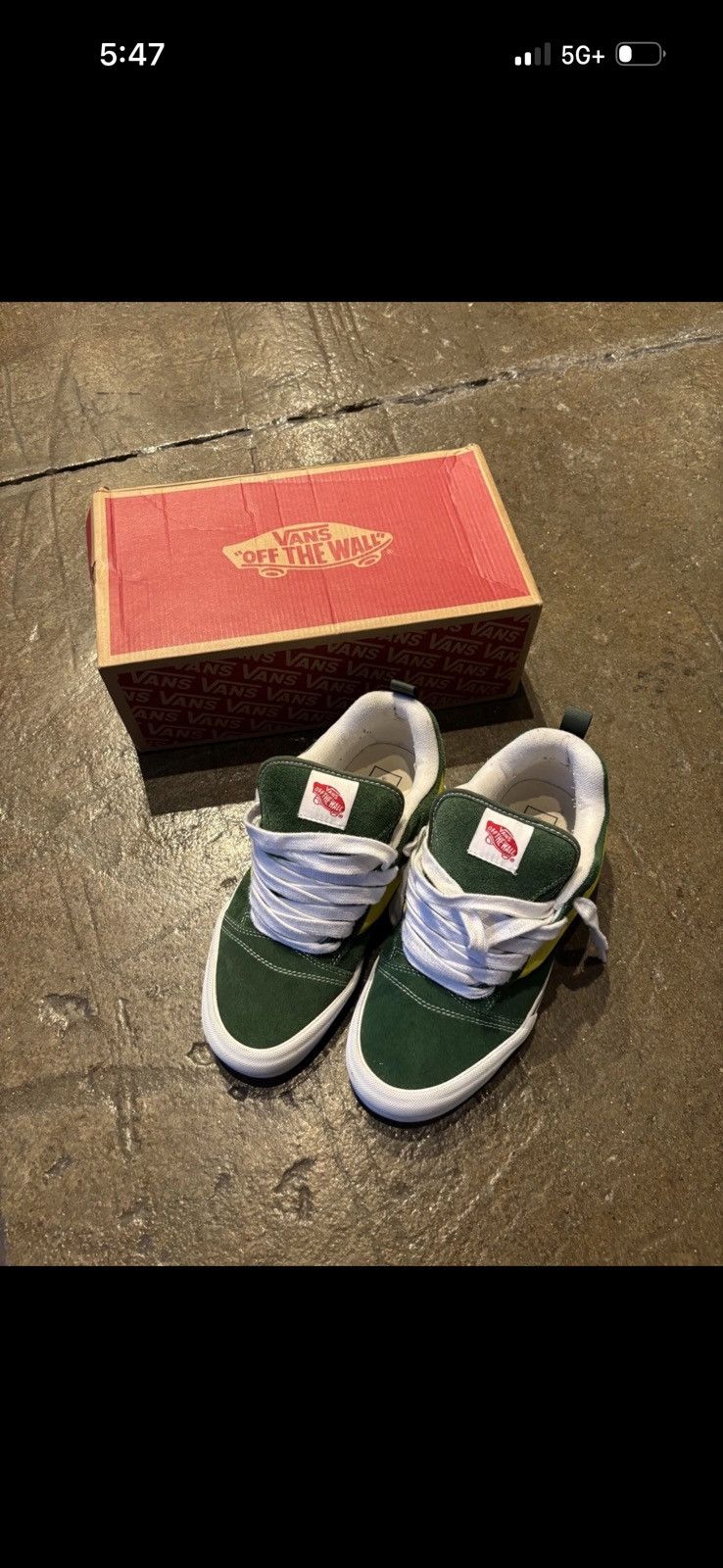 Vans Vans Knu Skool Green Size US 10 / EU 43 - 4 Thumbnail