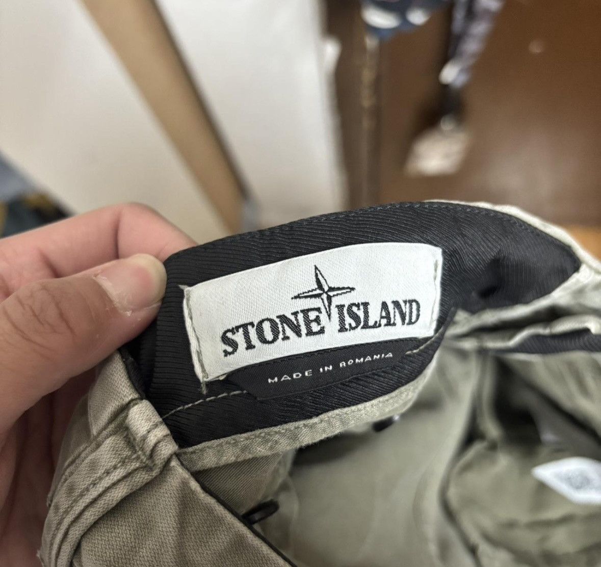 Stone Island Khaki green Stone Island Cargo Pants Size US 30 / EU 46 - 6 Thumbnail