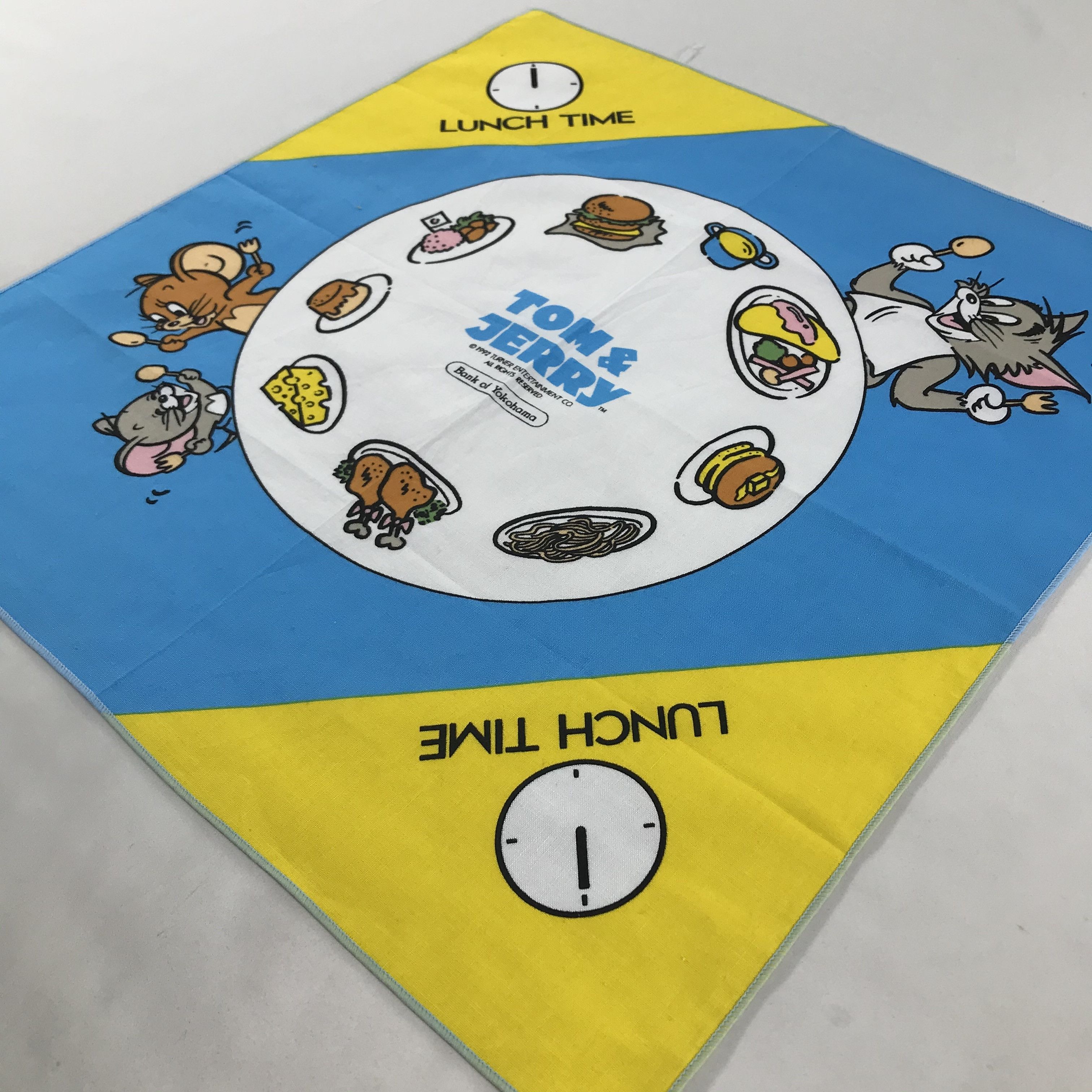 Cartoon Network × Vintage Tom & Jerry Bandana / Handkerchief / Neckerchief -S1800 Size ONE SIZE - 2 Thumbnail