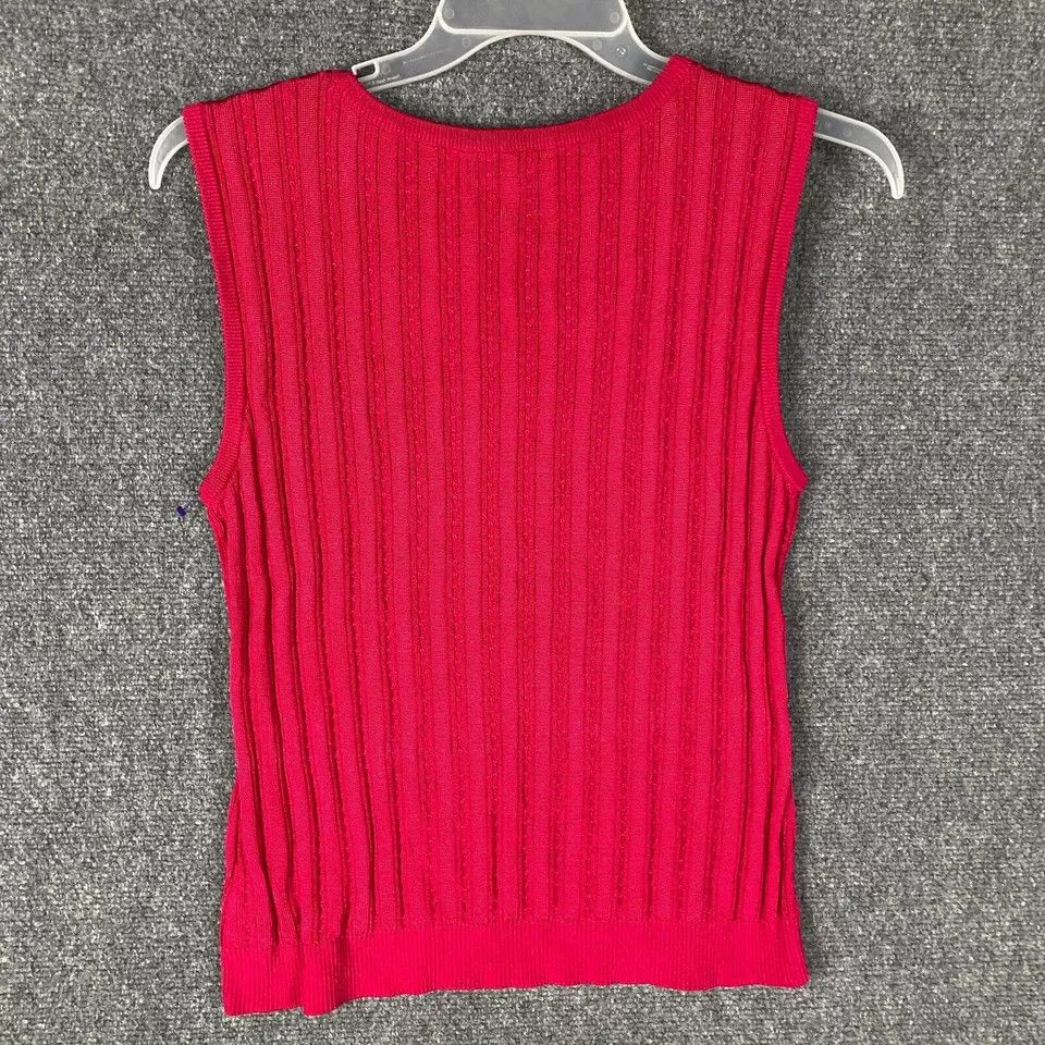 Jones New York Jones New York Tank Top Women's XL Hot Rayon Blend Adults Size XL / US 12-14 / IT 48-50 - 7 Thumbnail