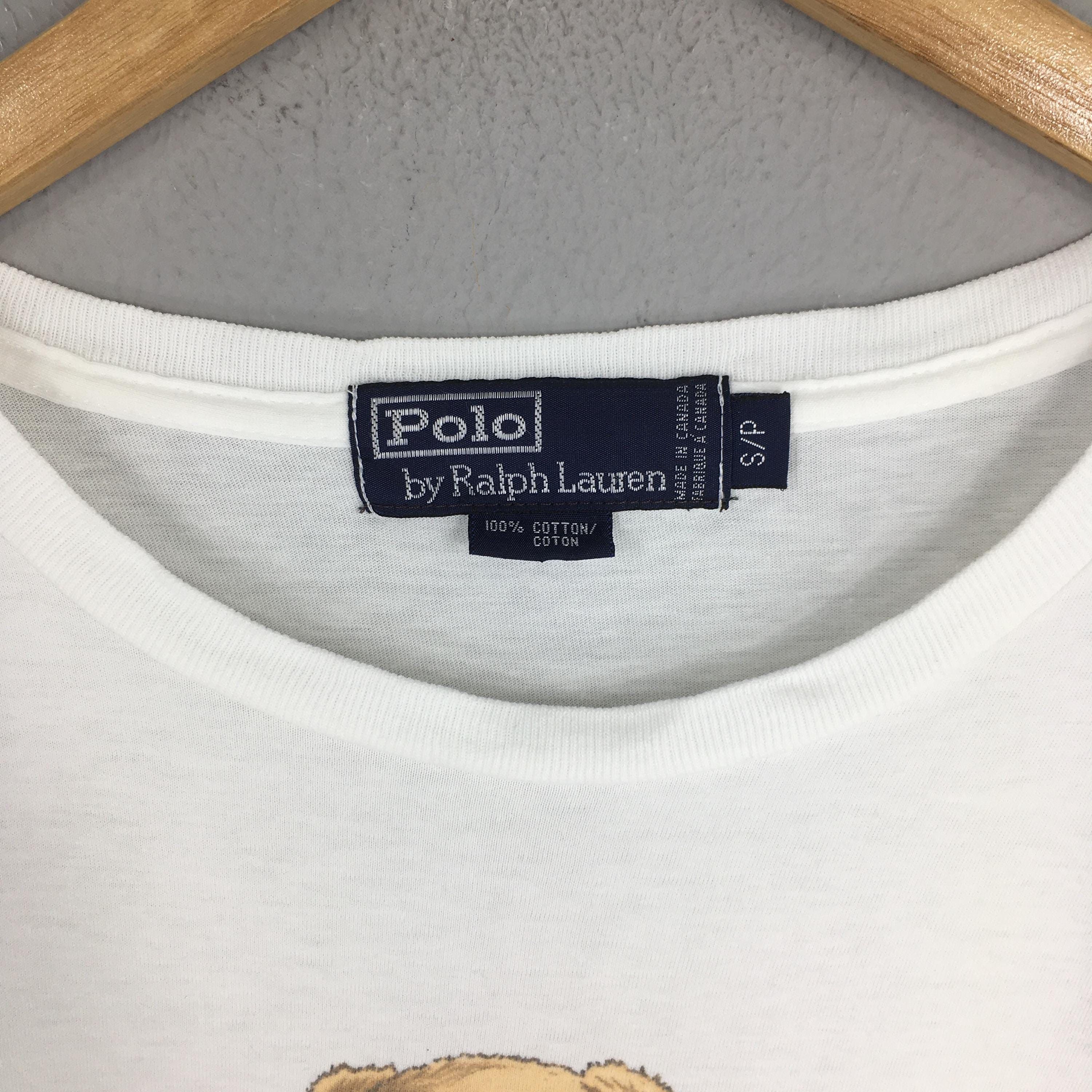 Polo Ralph Lauren 90s Polo Bear Ralph Lauren Nba Basketball T shirt Small Size US S / EU 44-46 / 1 - 4 Thumbnail