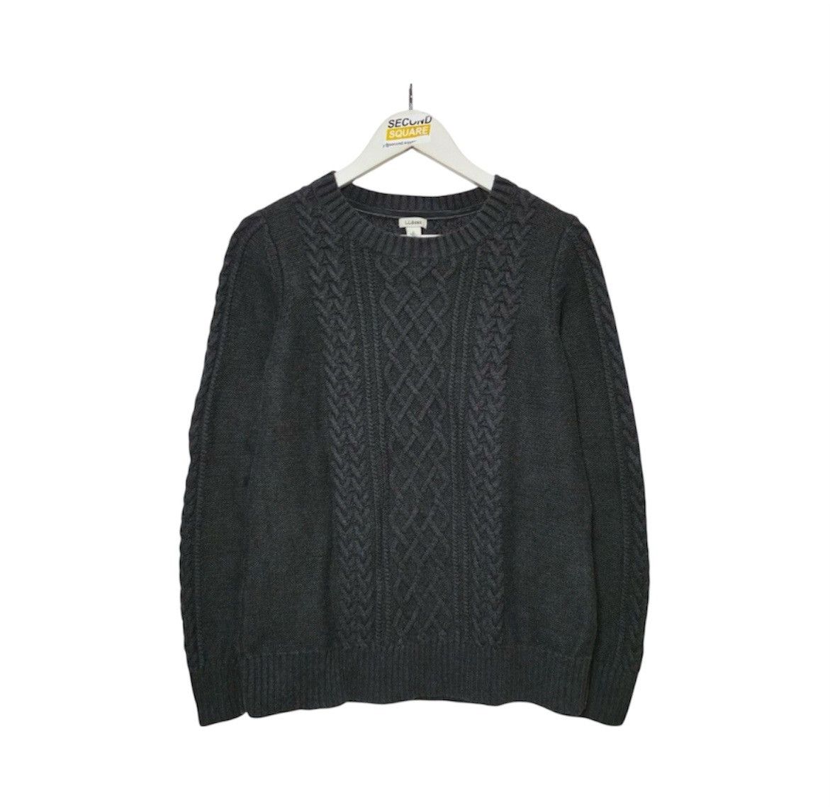 Japanese Brand Vintage LL Bean Cable Knitwear Size US L / EU 52-54 / 3 - 1 Thumbnail