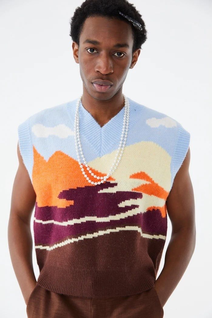 Jaded London × Streetwear Loose knit grunge nirvana jumper | Grailed