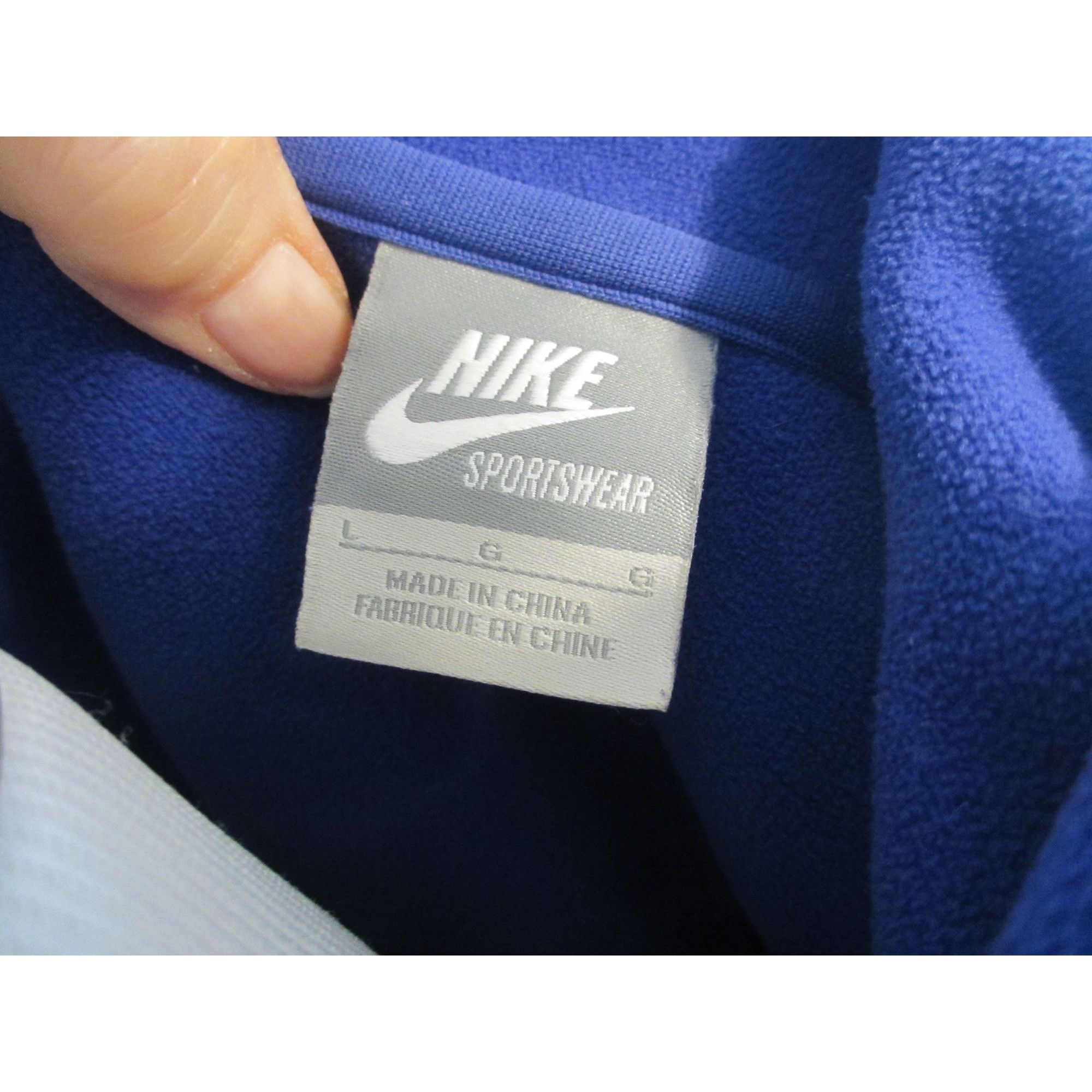 Nike Nike Sportswear Lg purple & Gray Full-Zip Hoodie With Neon A Size L / US 10 / IT 46 - 7 Thumbnail
