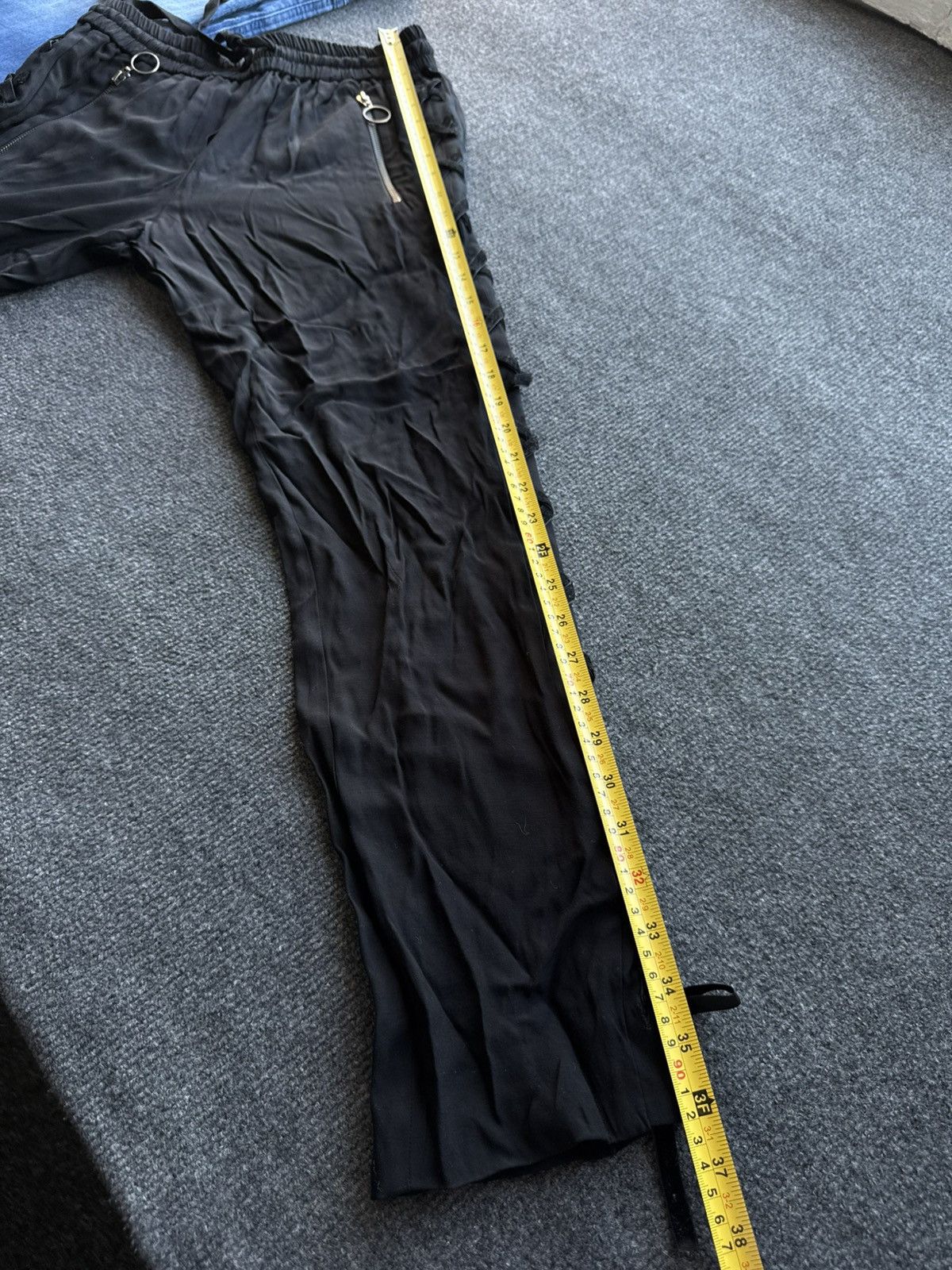 The Kooples The Kooples Sport Avant Garde Rick style Lace Up Pants XS Size 26" / US 2 / IT 38 - 19 Thumbnail