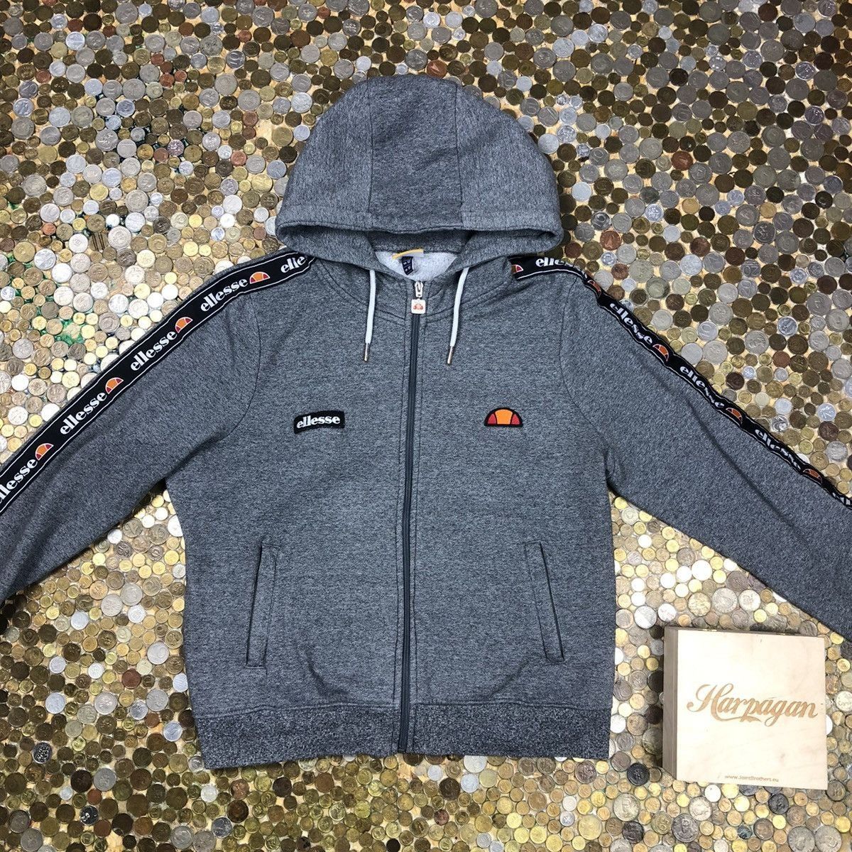 Ellesse Ellesse zip hoodie sweatshirt Size L / US 10 / IT 46 - 1 Thumbnail