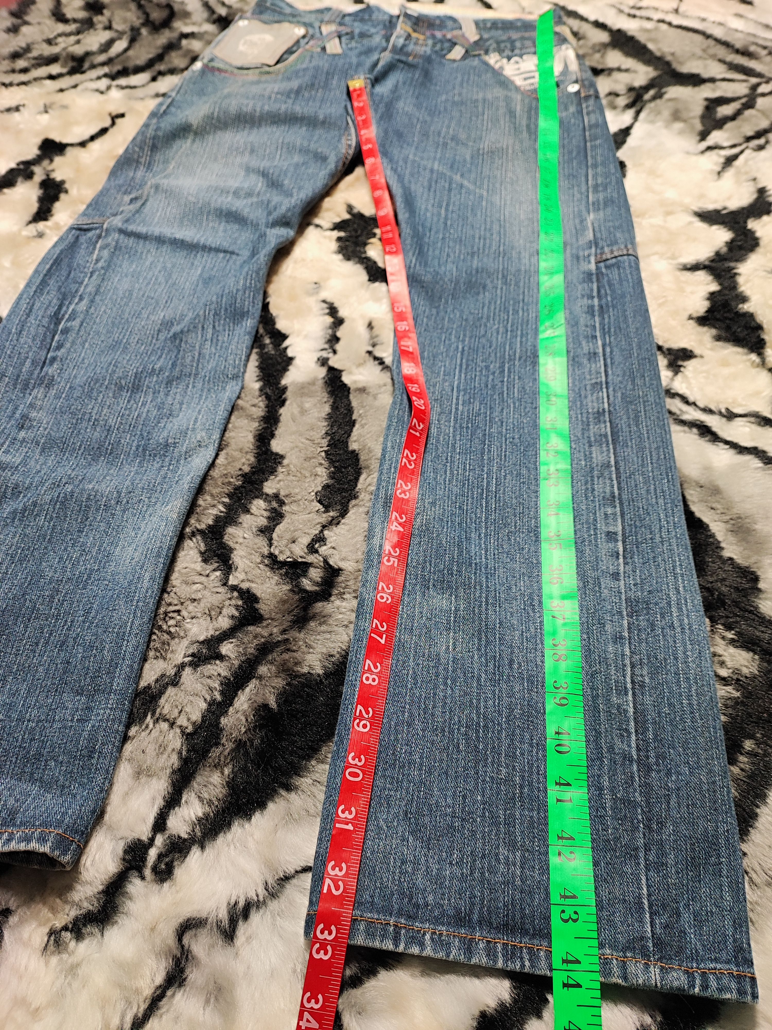 Japanese Brand × Vintage Rimaster Grunge Distressed Denim Jeans Size US 32 / EU 48 - 21 Thumbnail