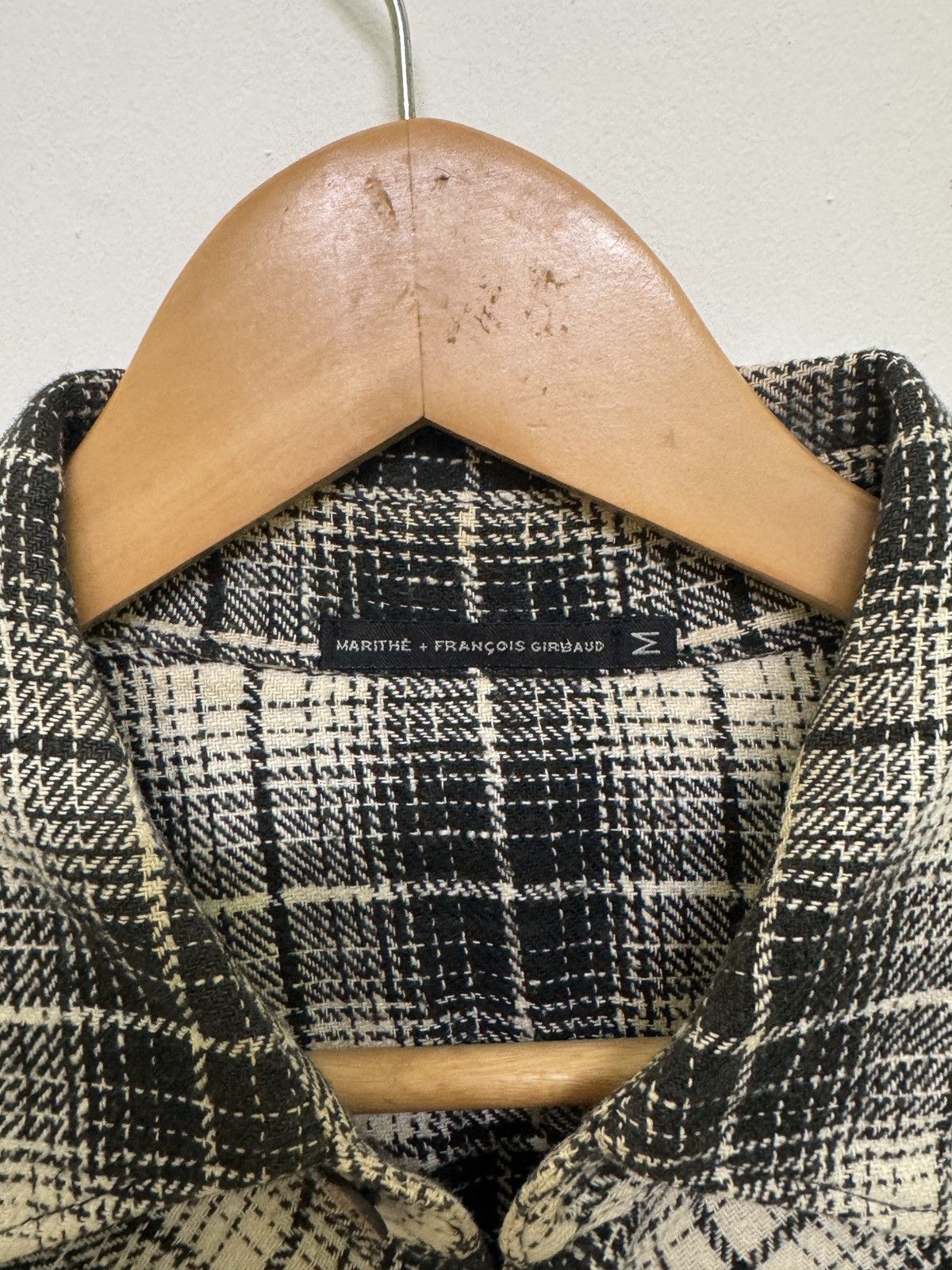 Marithe + Francois Girbaud FLANNEL MARITHE FRANCOIS GIRBAUD PLAID BUTTON UP Size US S / EU 44-46 / 1 - 8 Thumbnail