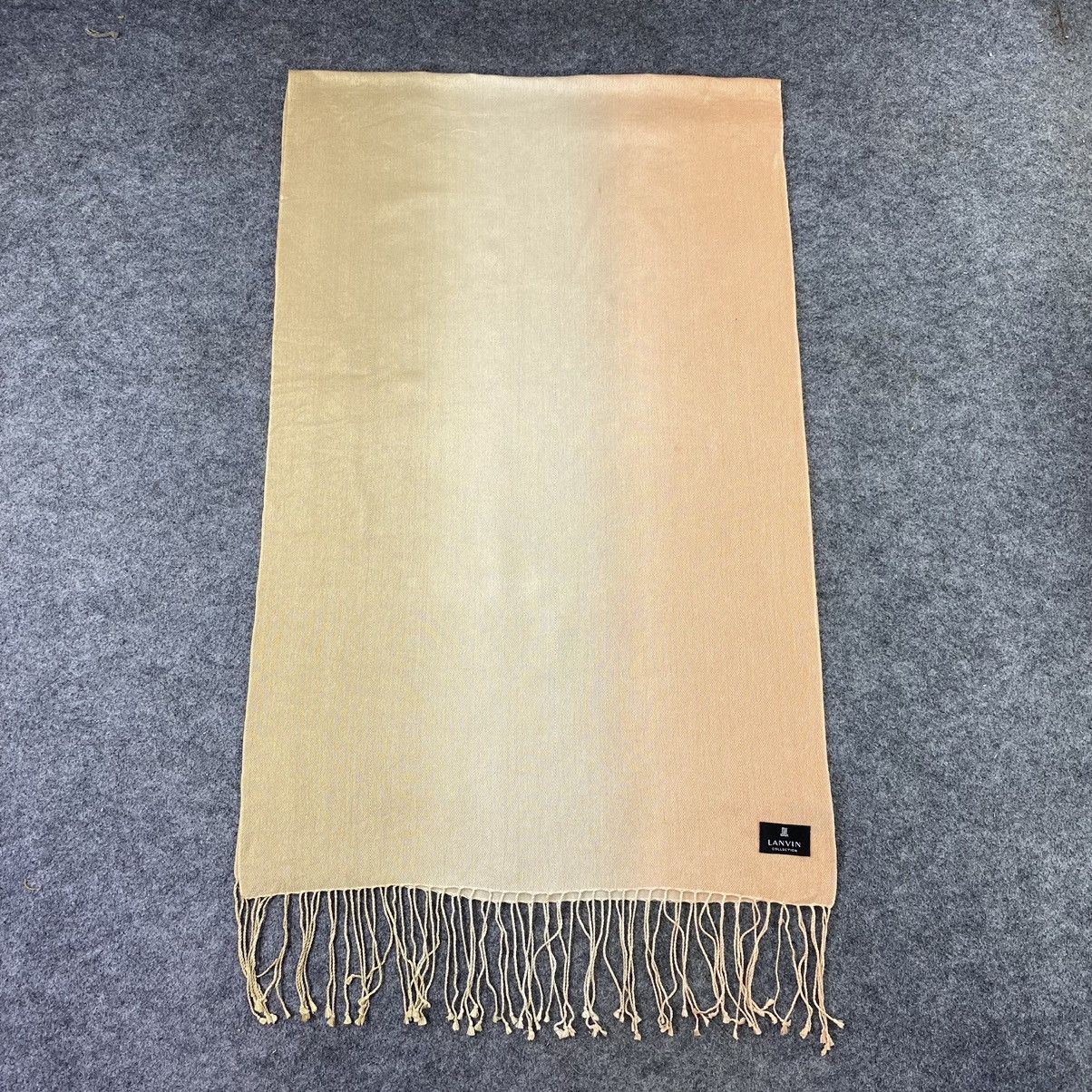 Lanvin × Vintage Lanvin Muffler / Scarf / Neckwear-K063 Size ONE SIZE - 3 Thumbnail