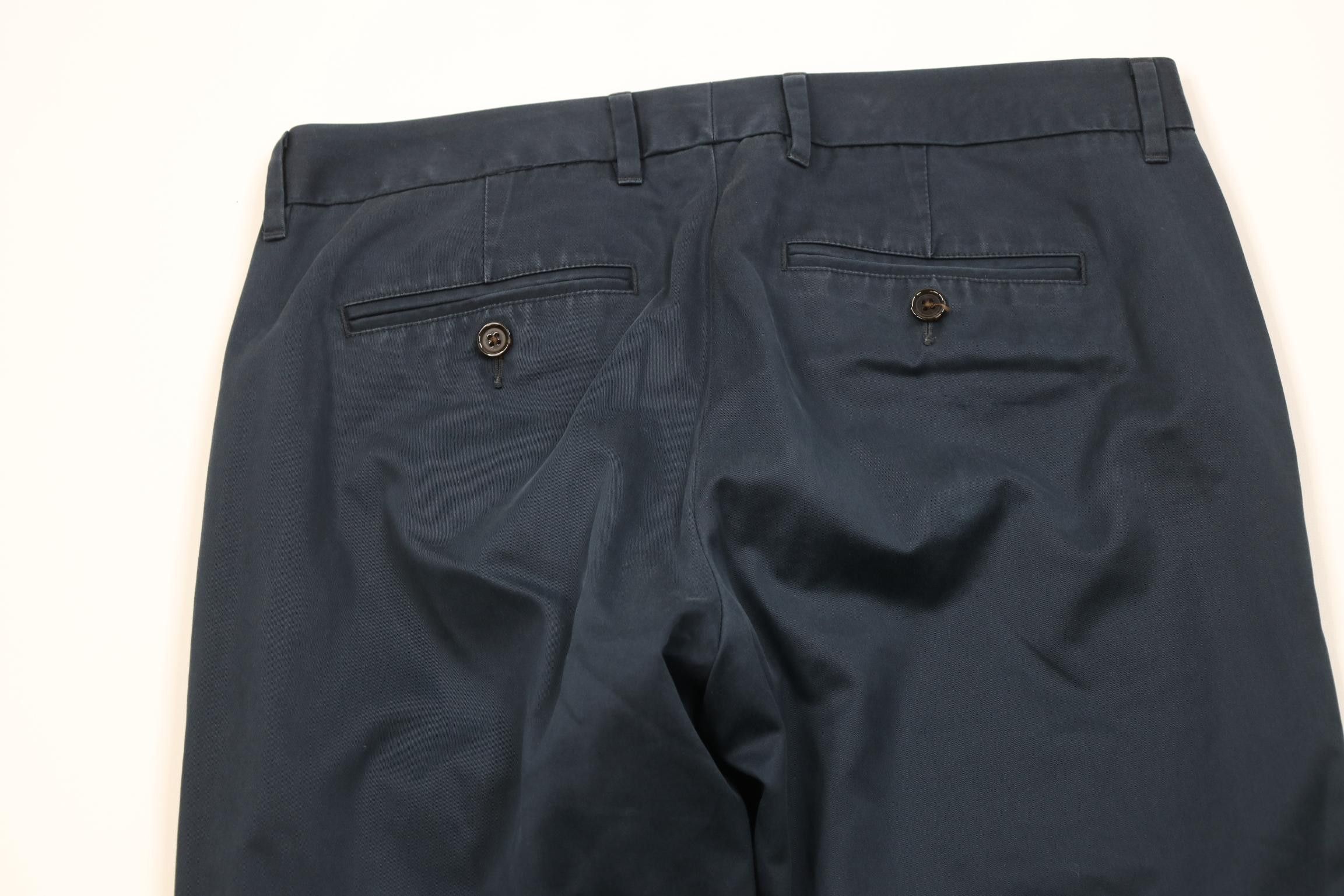 Bonobos Bonobos Monday Slim Fit Chino Pants Trousers Navy Blue Size US 30 / EU 46 - 12 Thumbnail