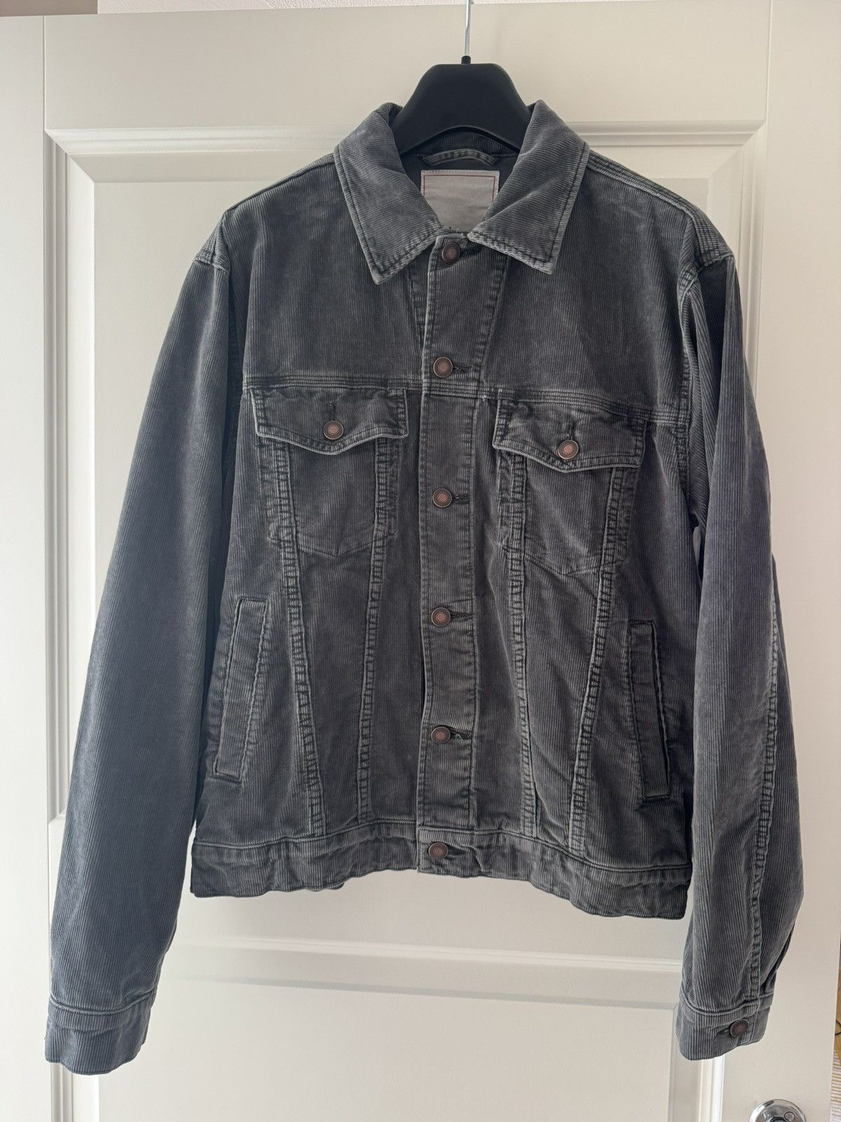 JEANERICA JOE DENIM JACKET IN GREY CORDUROY Size US S / EU 44-46 / 1 - 2 Thumbnail