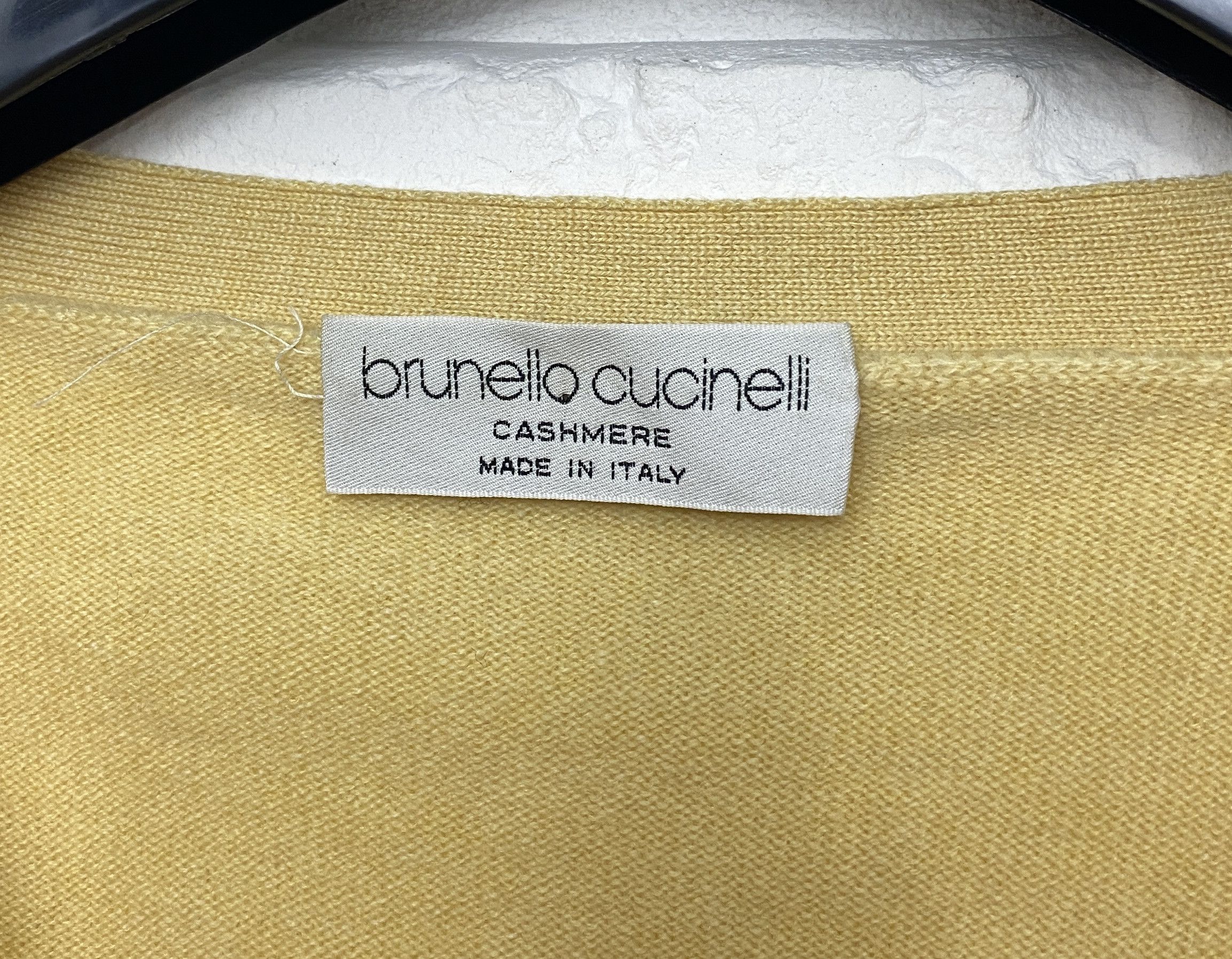 Brunello Cucinelli Brunello Cucinelli Cashmere vest Sleeveless Cardigan 56 Size US XL / EU 56 / 4 - 4 Thumbnail