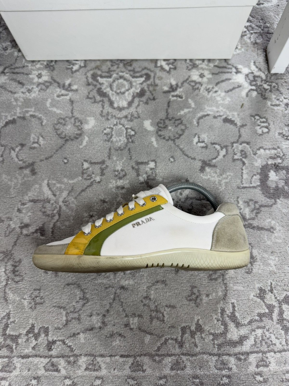 Designer × Prada VIntage Prada low top sneakers shoes US8 designer luxury y2k Size US 8 / IT 38 - 6 Thumbnail