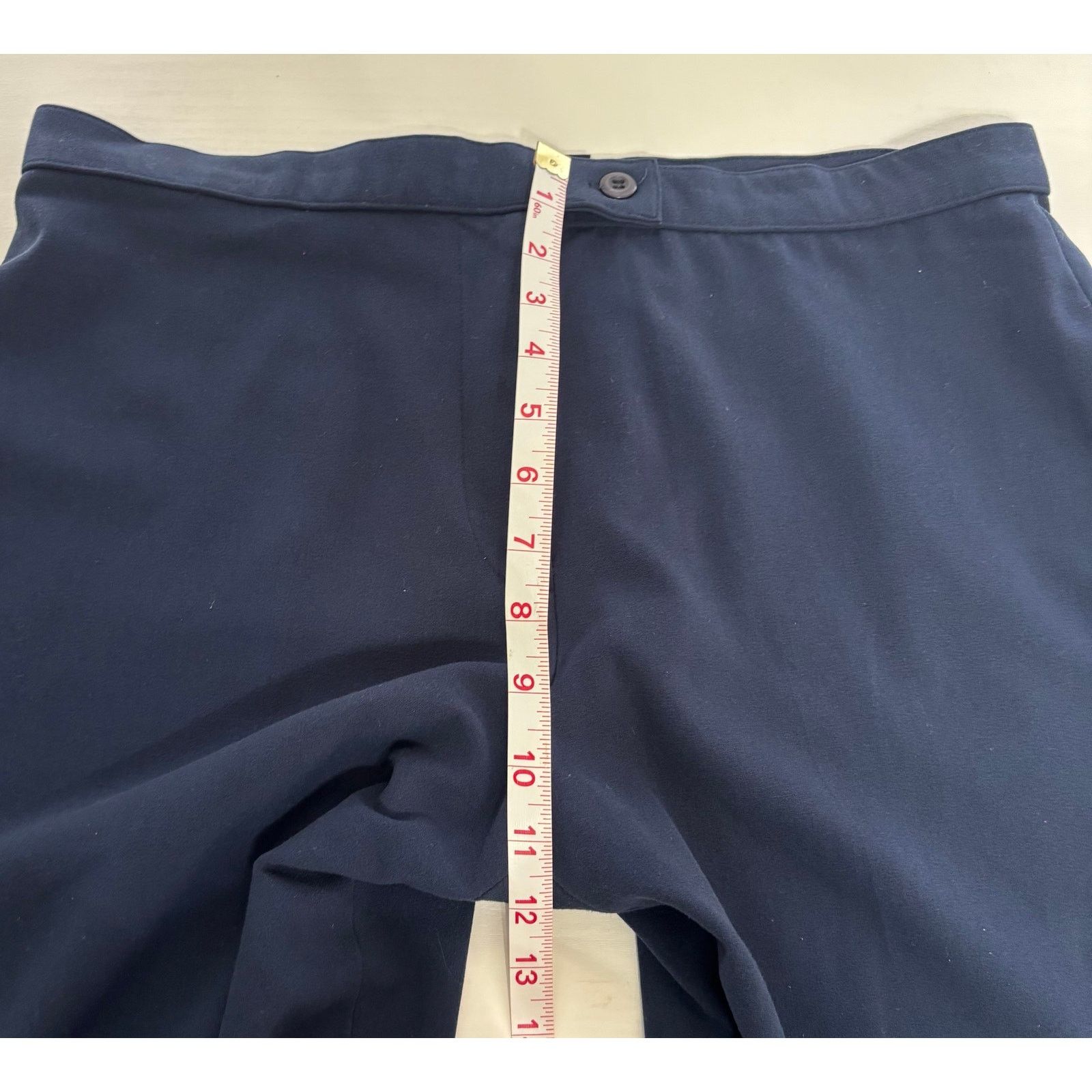 Haggar Haggar Women's Navy Blue Career Panta Size 14 Size 36" / US 14 / IT 50 - 4 Thumbnail