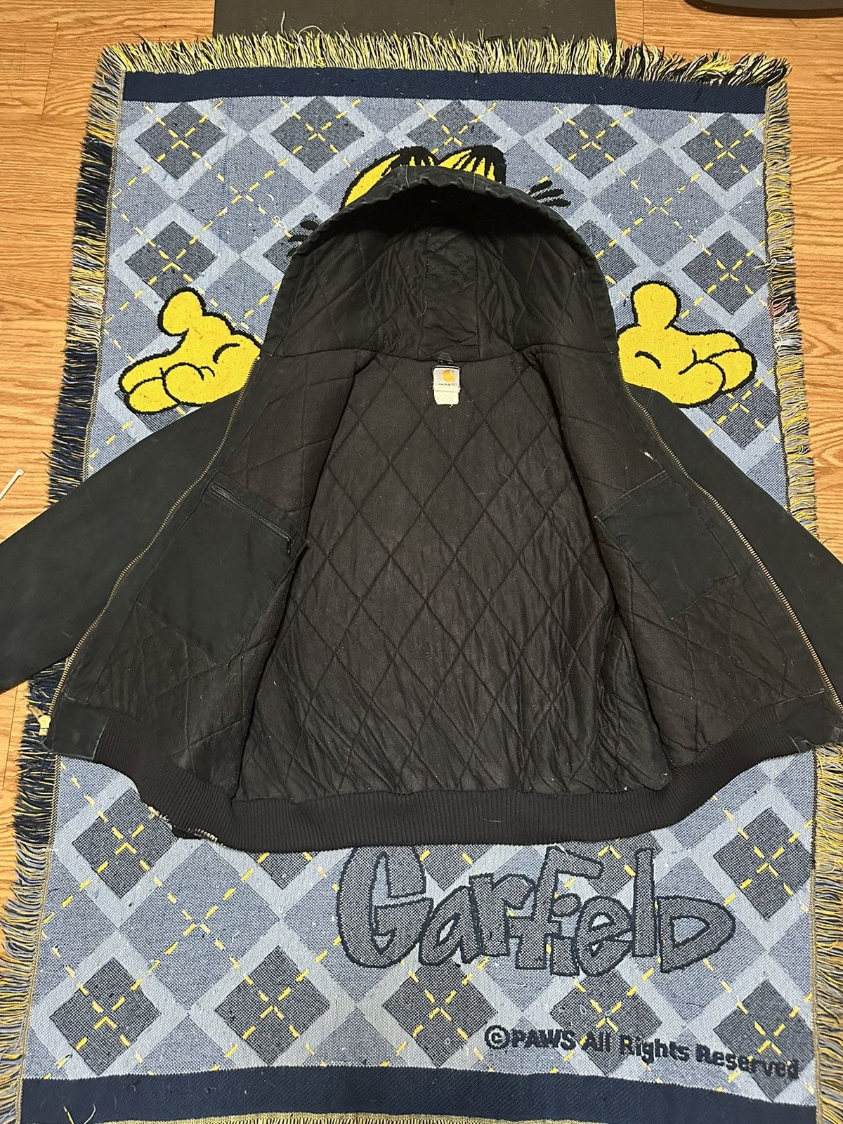 Carhartt Vintage Custom Carhartt Hooded Jacket 1/1 Size US XXL / EU 58 / 5 - 6 Thumbnail