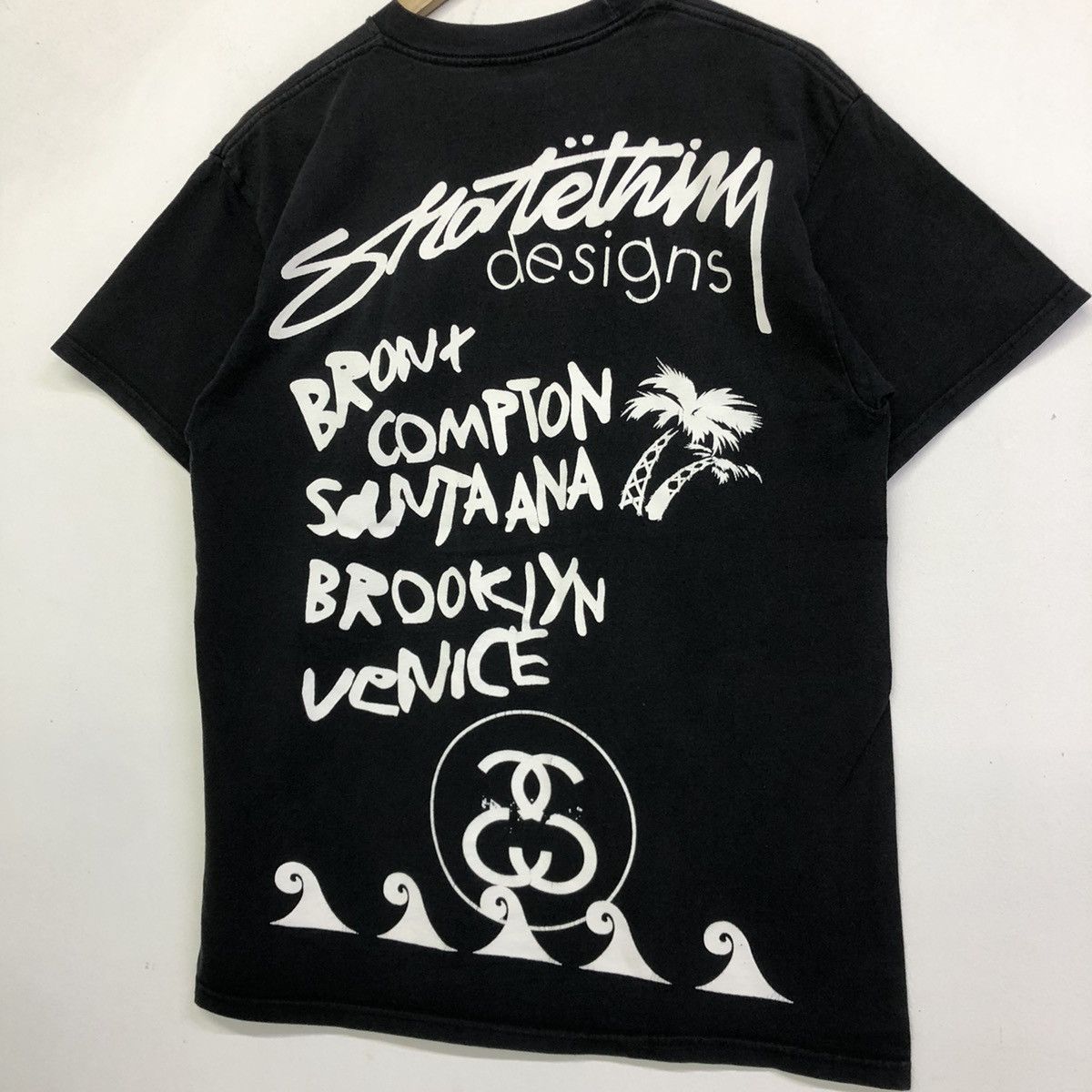 Stussy × Vintage Vintage Stussy tour Design Fullprint Tshirt Size US M / EU 48-50 / 2 - 9 Thumbnail