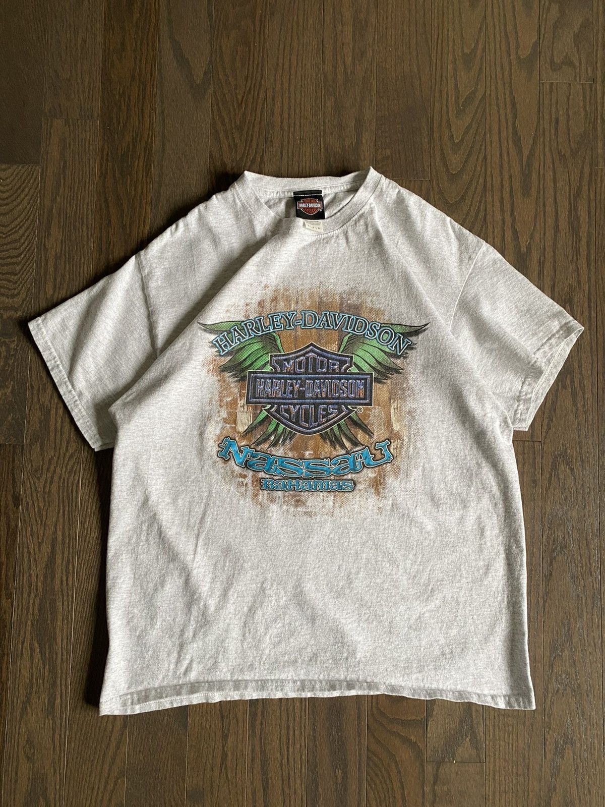 Harley Davidson Vintage Harley Davidson Tee Size US L / EU 52-54 / 3 - 1 Thumbnail