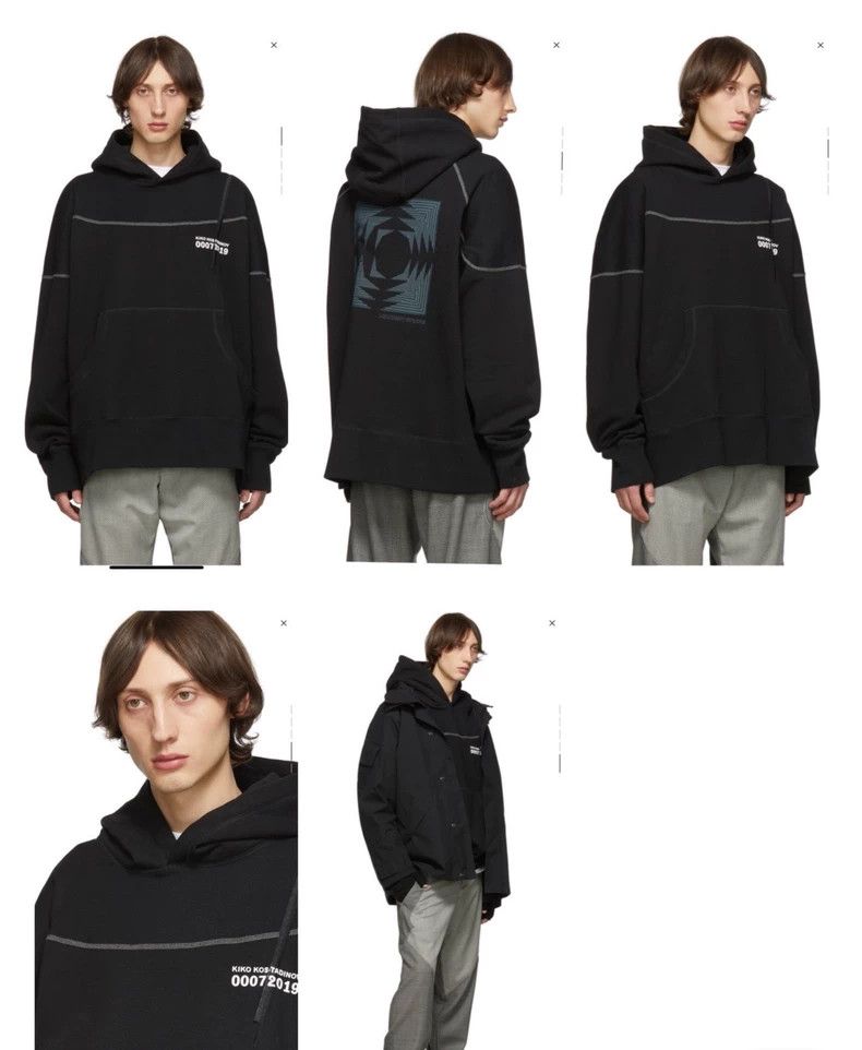 Kiko Kostadinov kiko kostadinov2019 Fall/Winter Midnight Stripe Hoodie with Size US L / EU 52-54 / 3 - 8 Thumbnail