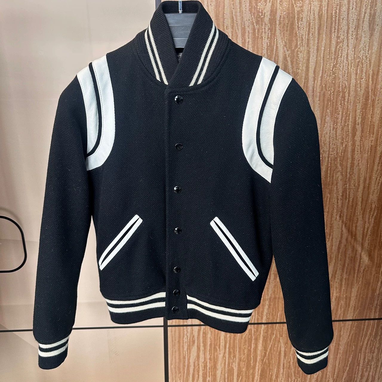 Saint Laurent Paris Saint Laurent Paris Baseball jacket Size US S / EU 44-46 / 1 - 1 Thumbnail