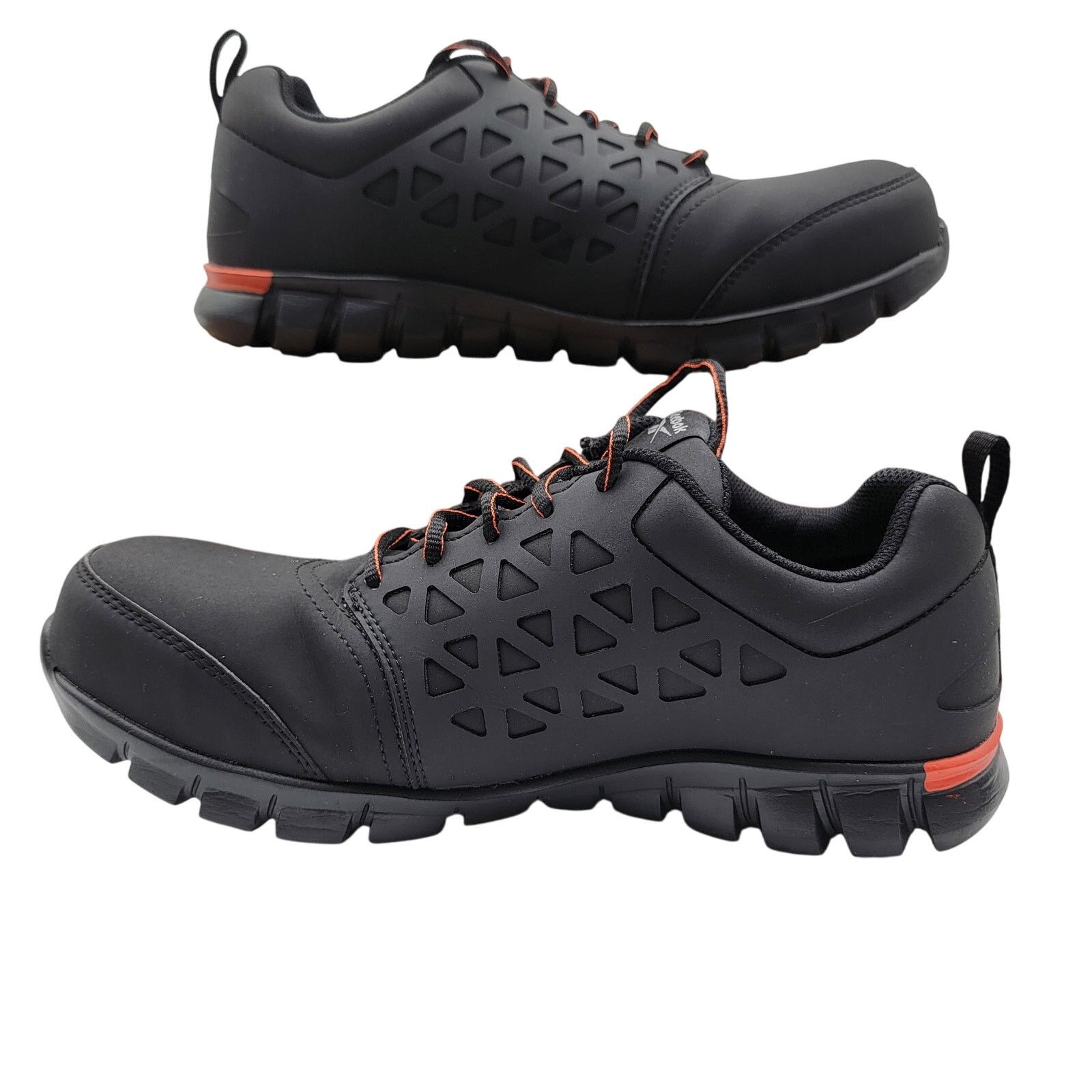 Reebok Reebok Sublite Cushion Mens Black Work Shoe CT Sz 10W RB4050 Size US 10 / EU 43 - 2 Thumbnail