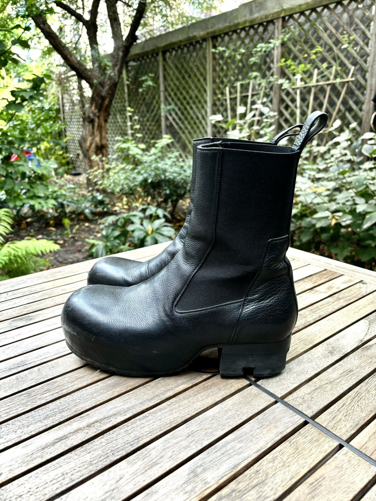 Rick Owens SS21 Phlegethon Rick Owens Beatle Ballast Boots | Grailed