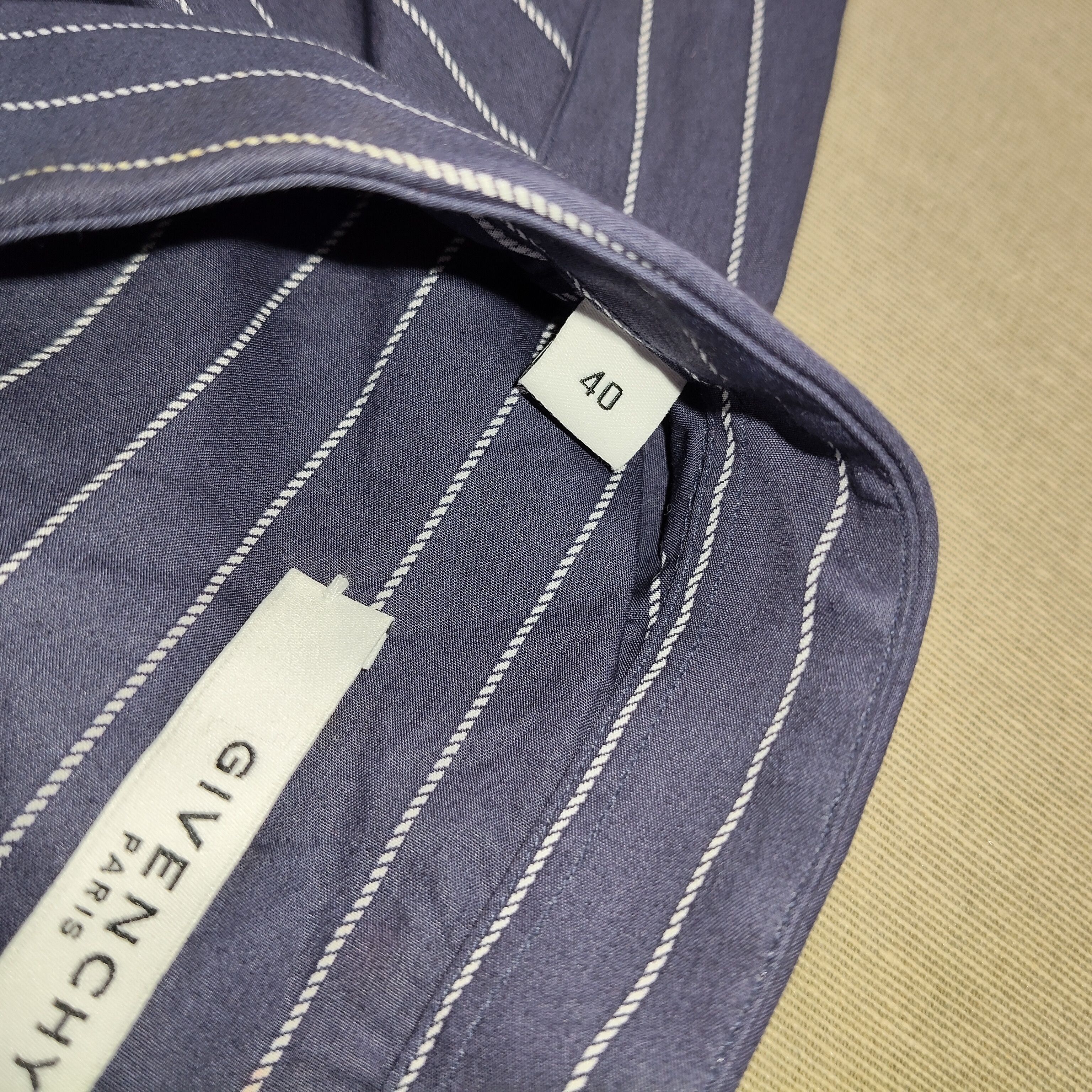Givenchy Navy stripped shirt Size US M / EU 48-50 / 2 - 7 Thumbnail