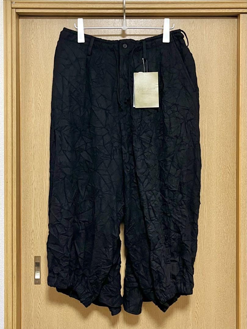 Yohji Yamamoto POUR HOMME 23aw texture sarouel shorts pants Size US 35 - 1 Thumbnail