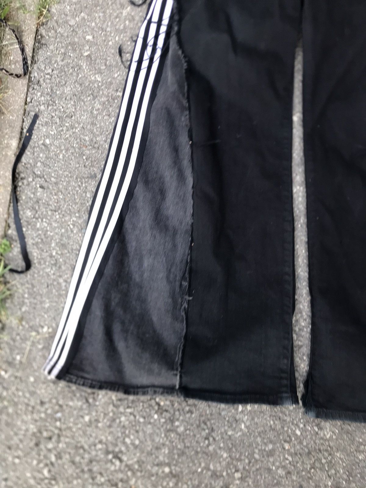Japanese Brand × Vintage 1of1 japanese y3likejeans 3striped Size US 30 / EU 46 - 3 Thumbnail