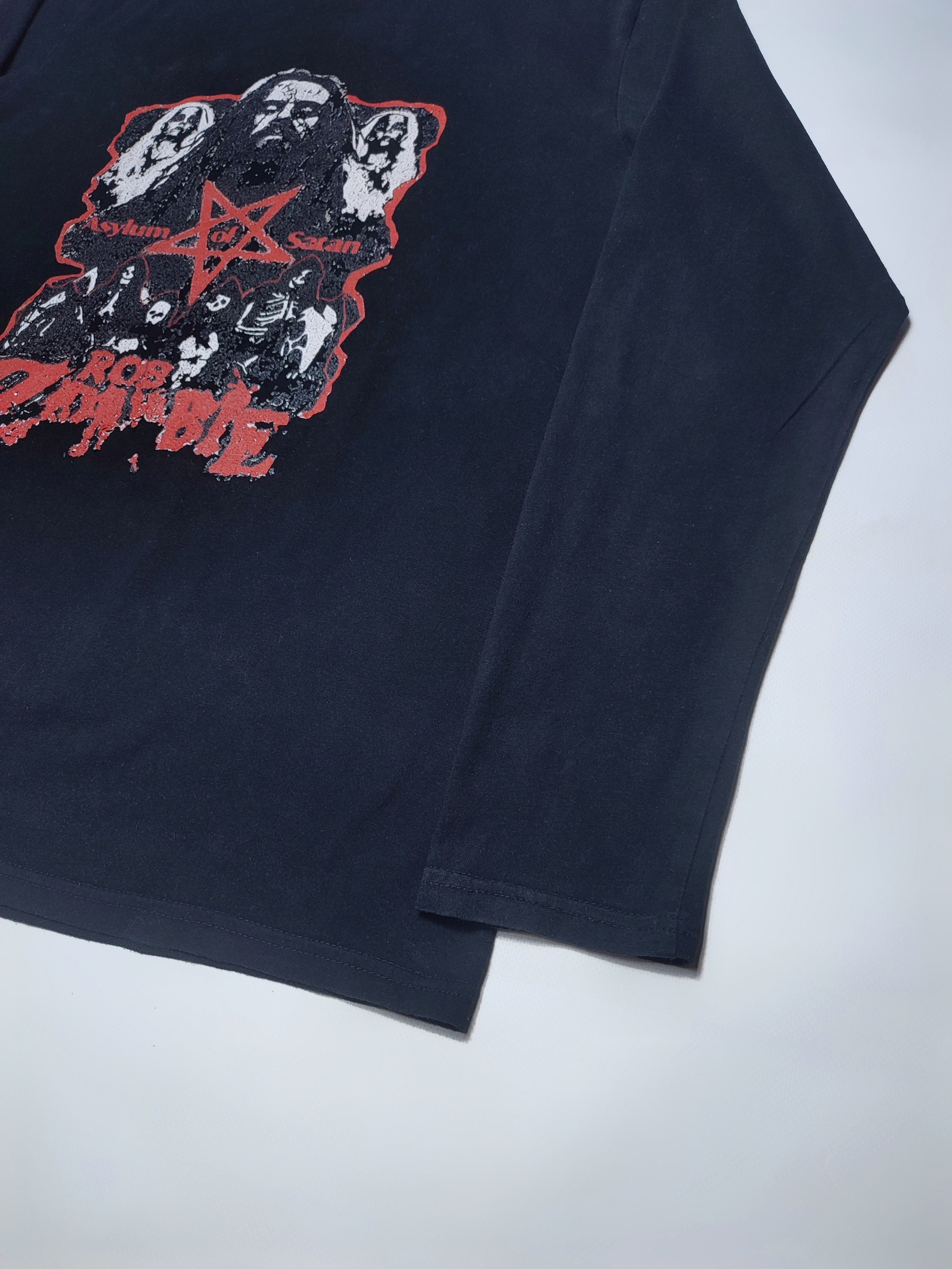 Band Tees Rob Zombie Asylum of Satan Long sleeve t-shirt Size US M / EU 48-50 / 2 - 4 Thumbnail