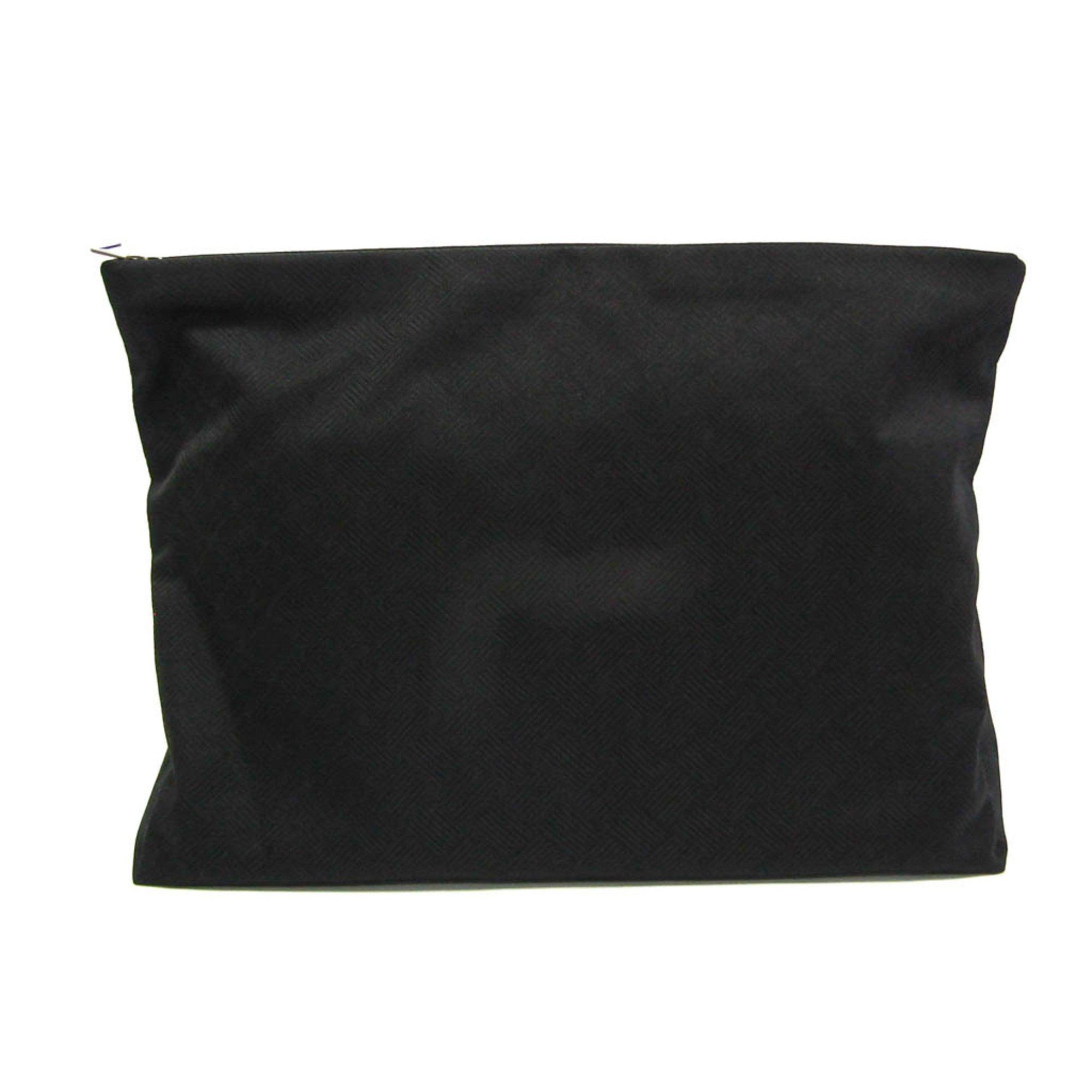 Bottega Veneta Bottega Veneta Men,Women Nylon Clutch Bag Black Size ONE SIZE - 1 Thumbnail
