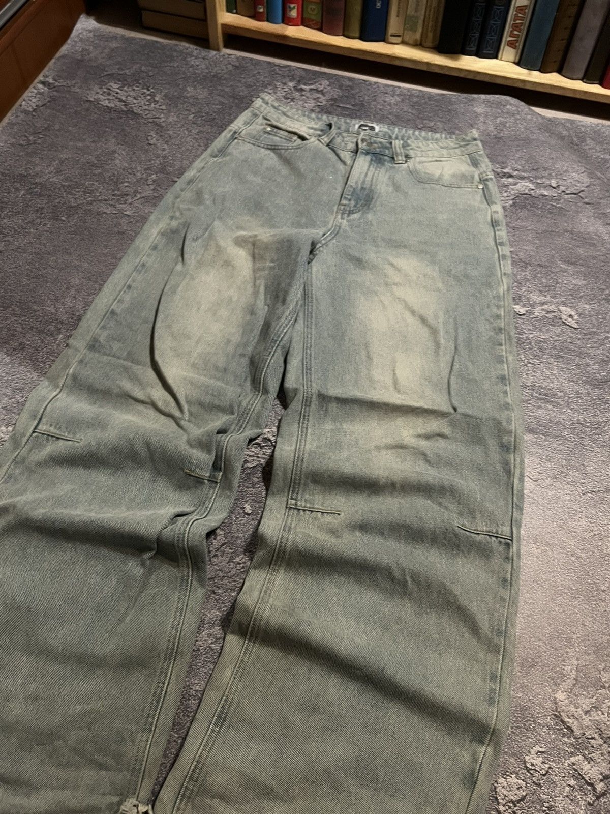 Japanese Brand Baggy Japanese Tokyo Vibe / Avant Blue Vintage / Archive Size US 30 / EU 46 - 3 Thumbnail