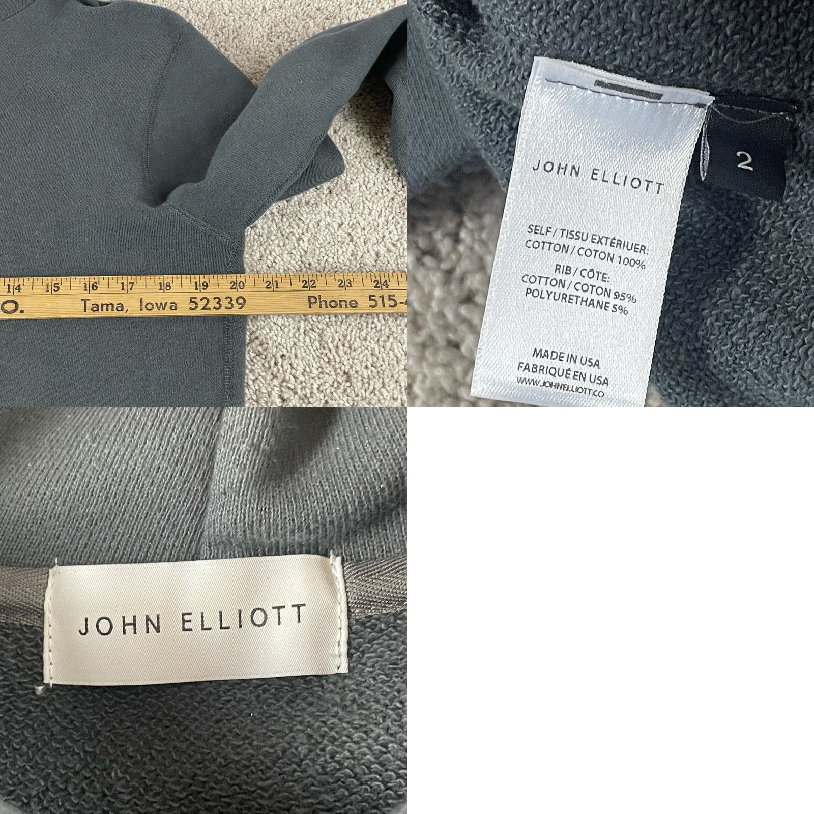 John Elliott VINTAGE OFF? No. Size US XS / EU 42 / 0 - 8 Thumbnail